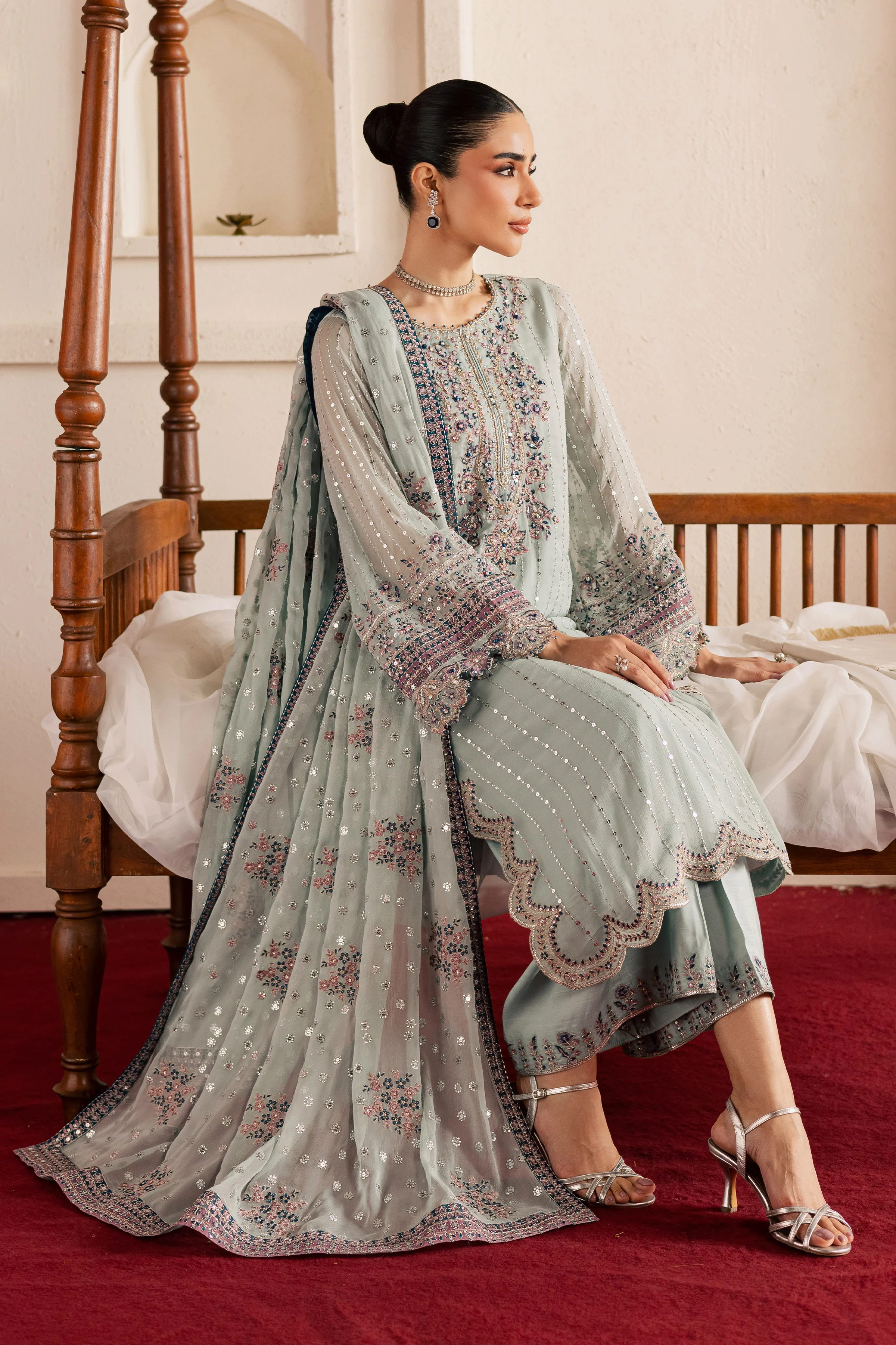 Alaila 3Pc - Festive Luxe Pret - Image 6