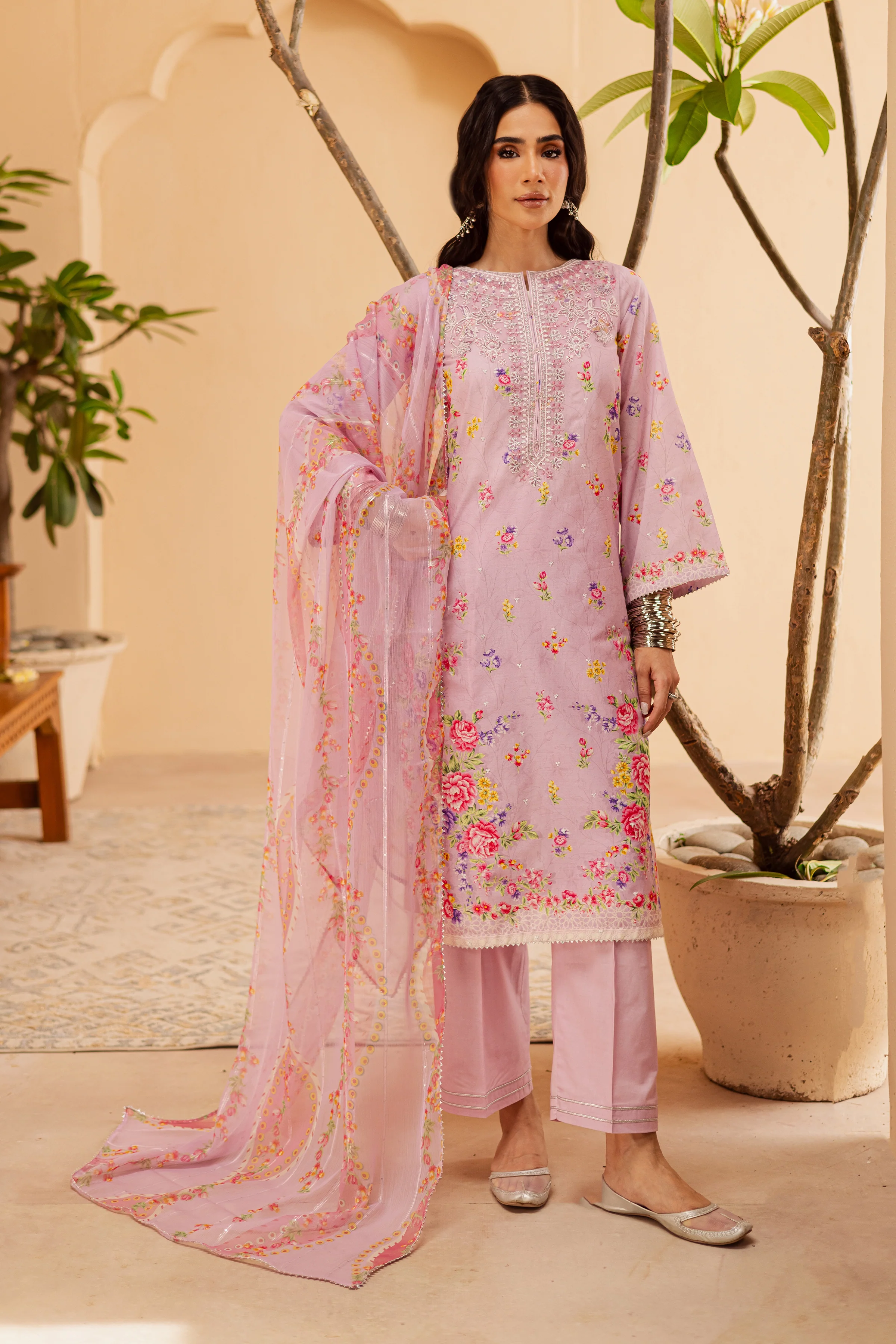 Anya 3Pc - Festive Eid Prints - Image 6