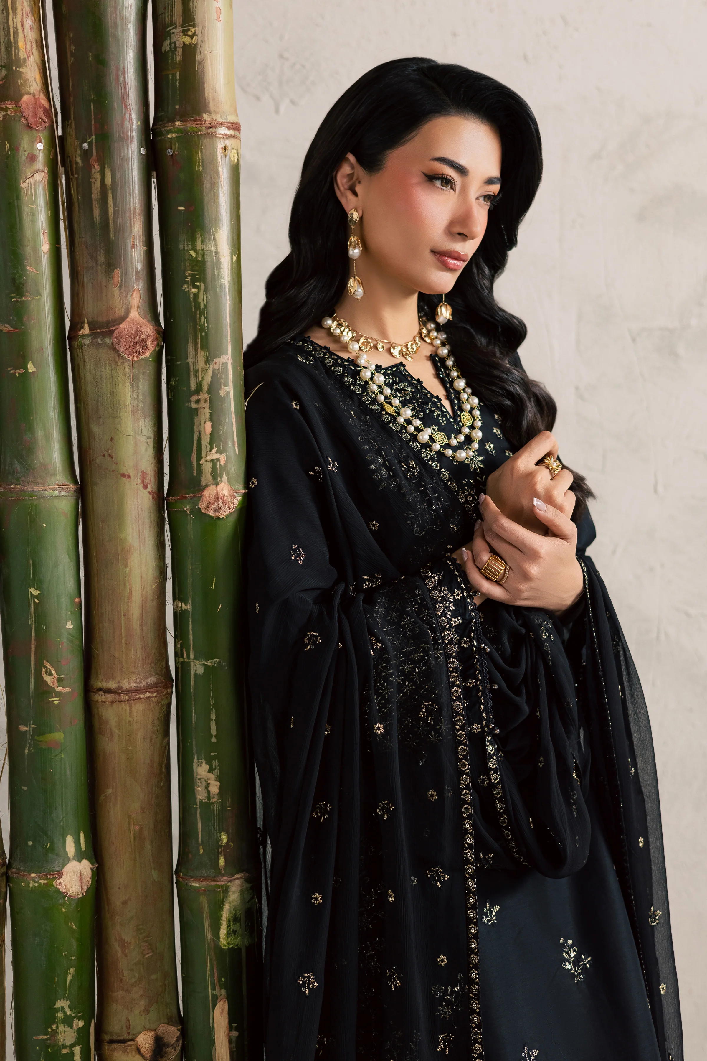 Ash 3Pc - Festive Embroidered Lawn - Image 4