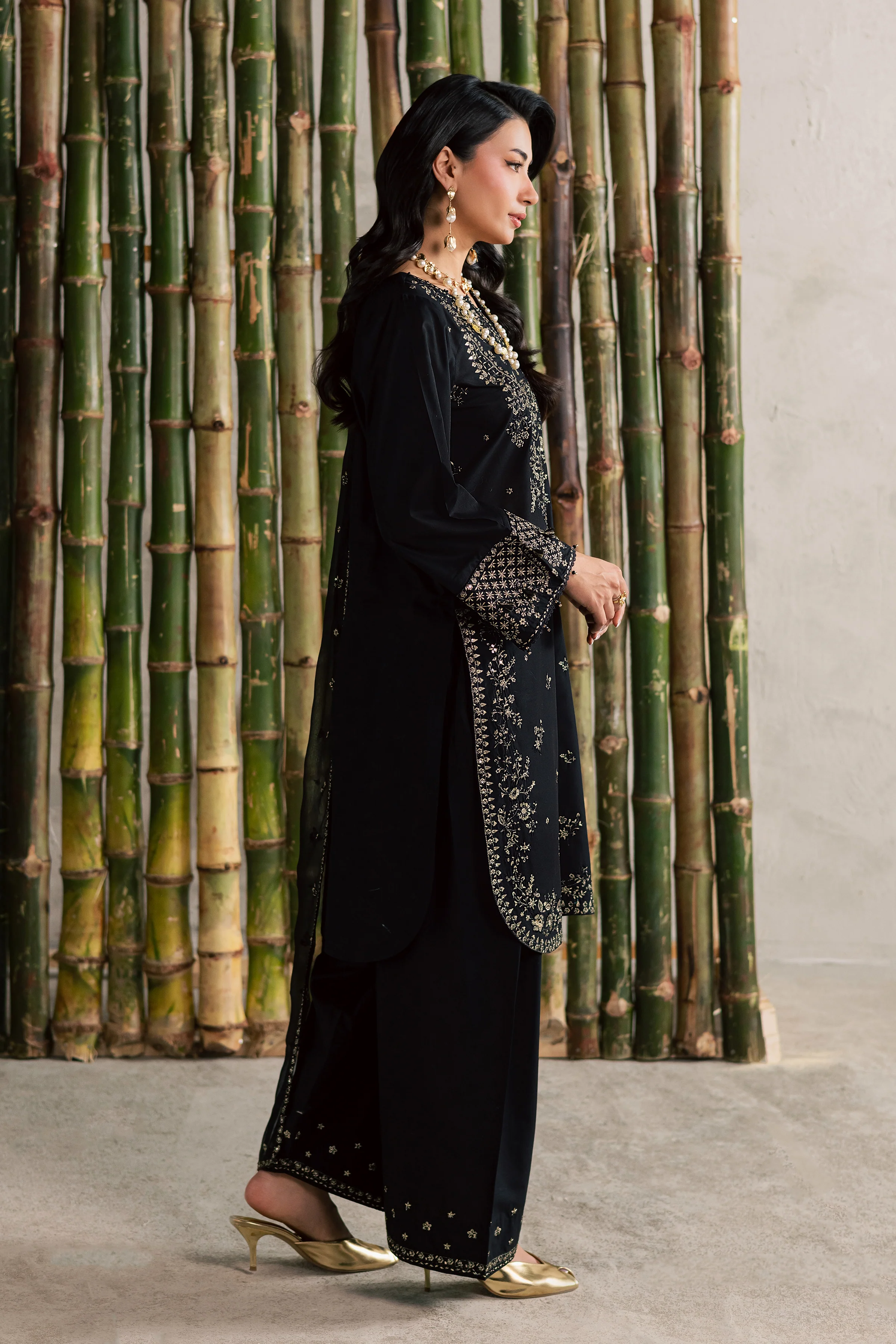 Ash 3Pc - Festive Embroidered Lawn - Image 5