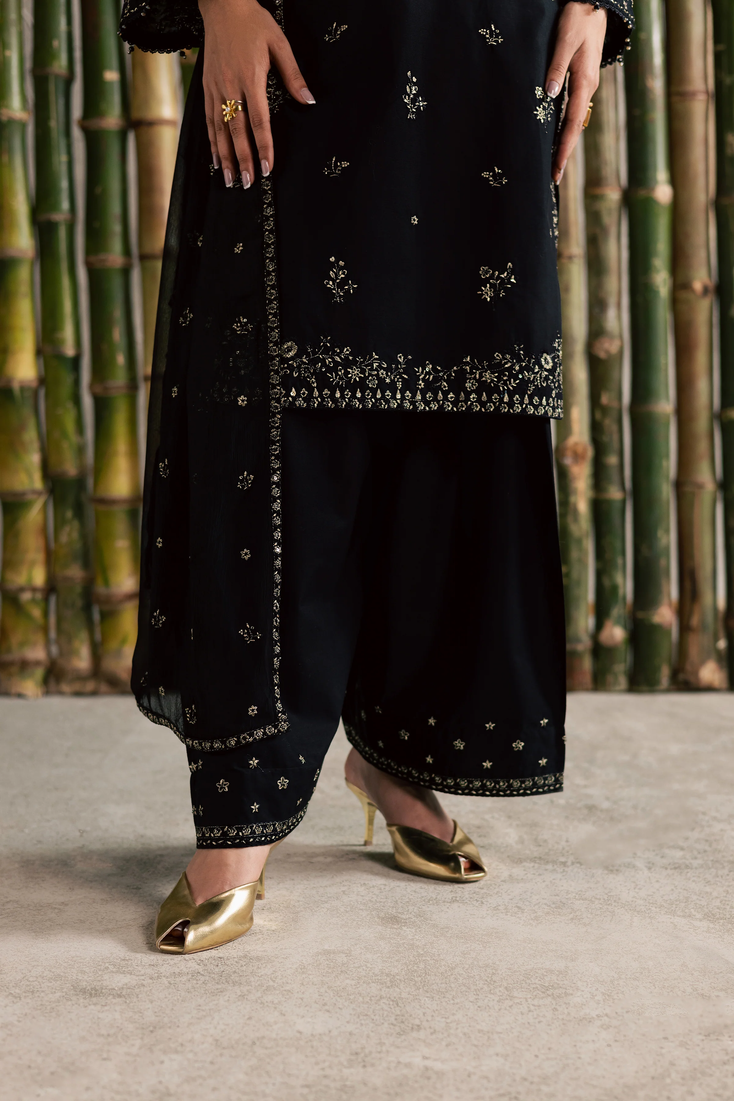 Ash 3Pc - Festive Embroidered Lawn - Image 9