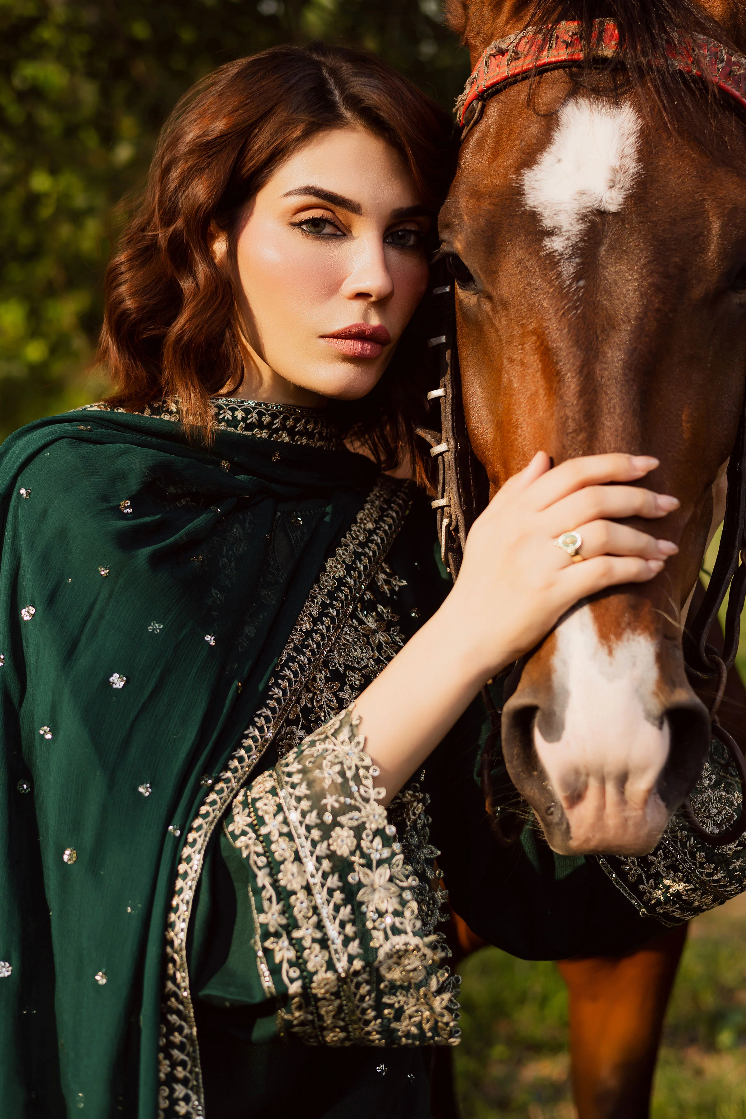 Asmira 3Pc - Embroidered Khaddar Dress - Image 5