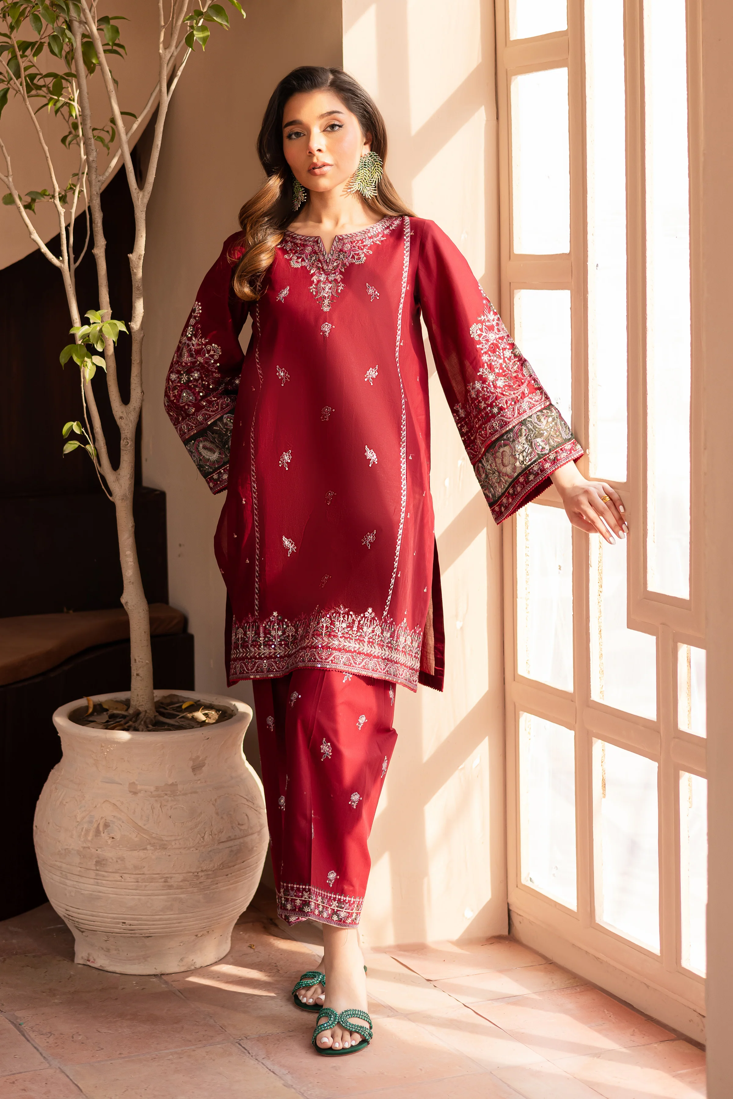 Ayezal 2Pc- Embroidered Lawn Dress - Image 4