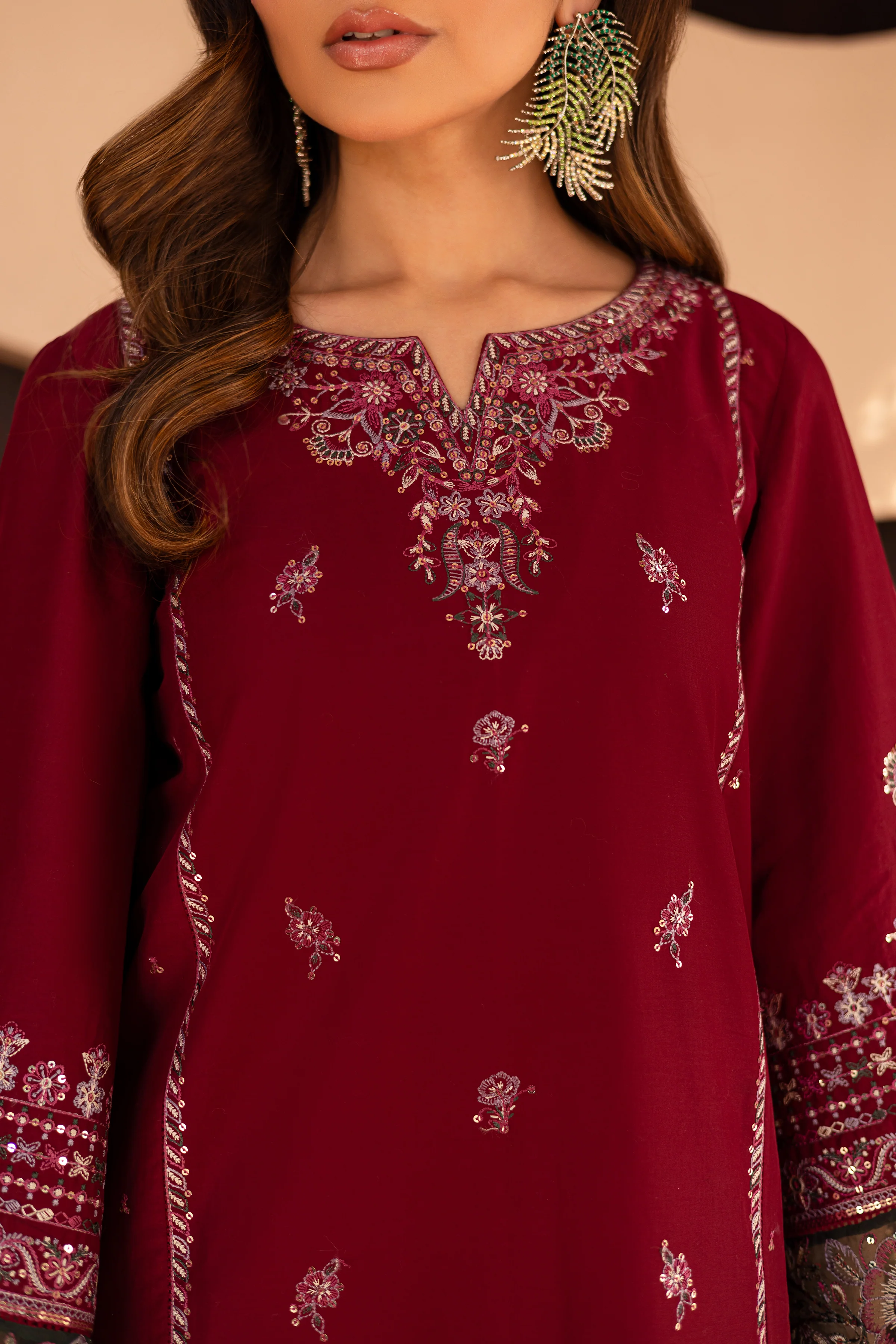 Ayezal 2Pc- Embroidered Lawn Dress - Image 6