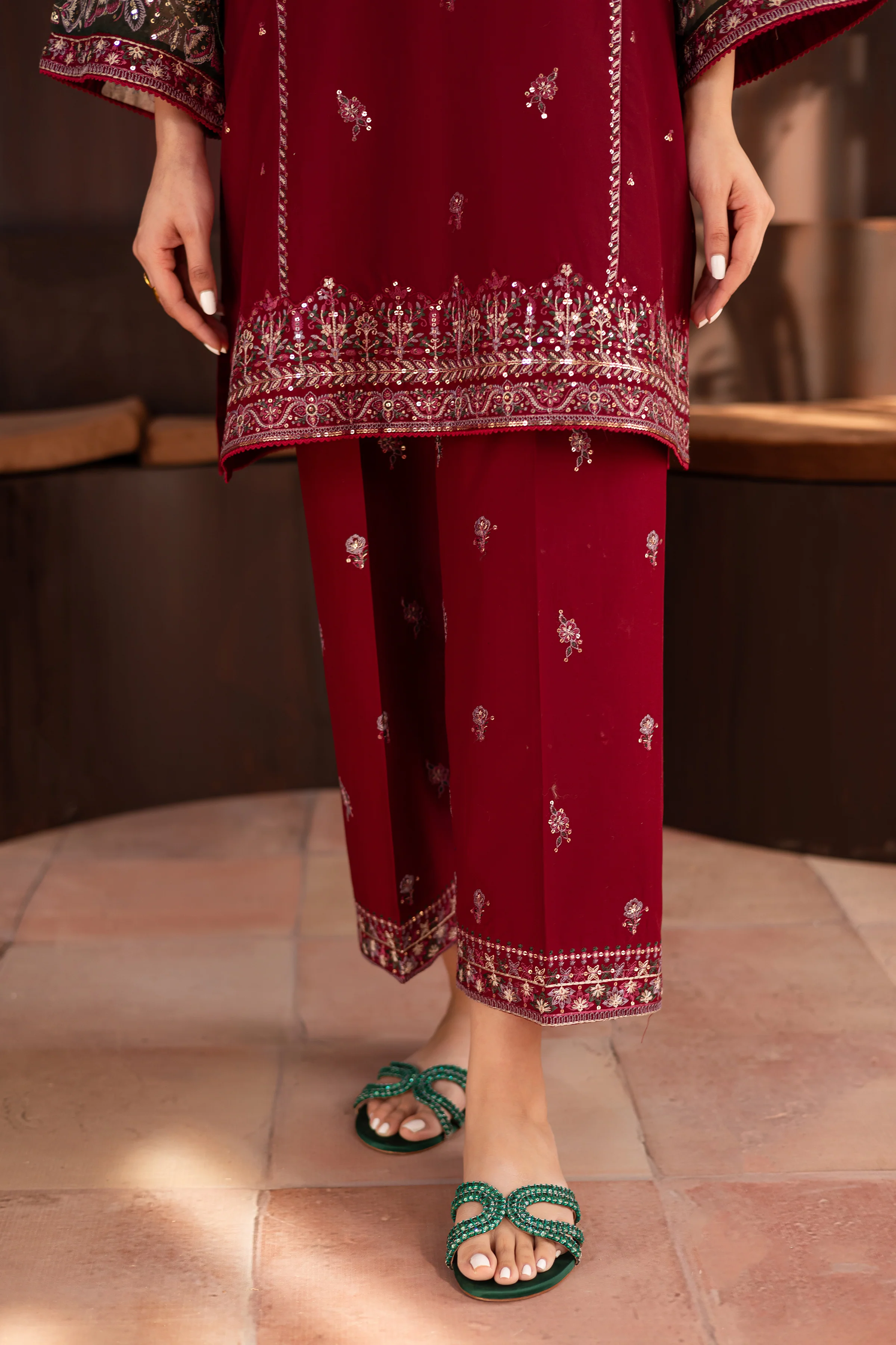 Ayezal 2Pc- Embroidered Lawn Dress - Image 7