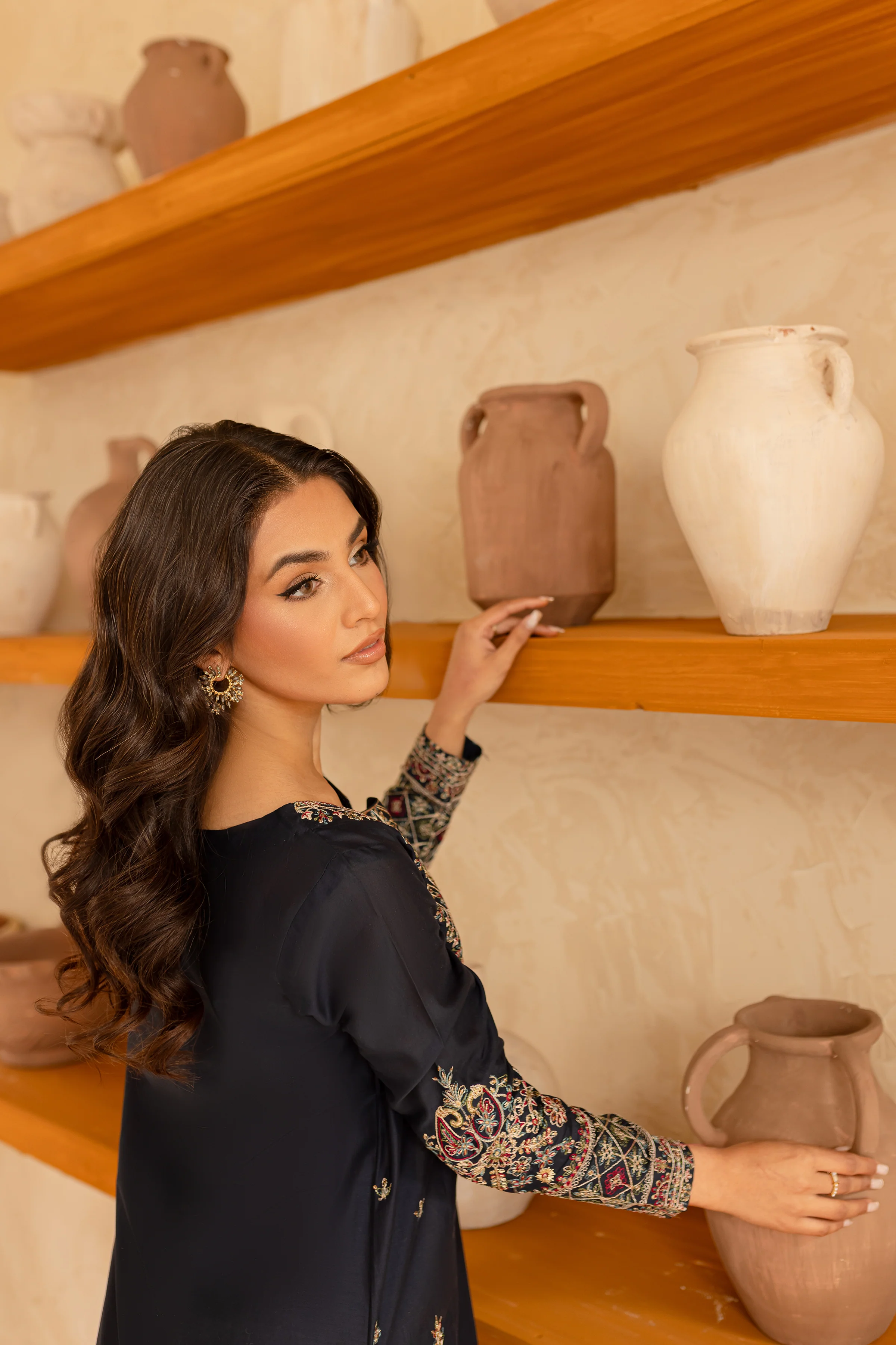 Blue Opal 2Pc - Embroidered Lawn Dress - Image 7