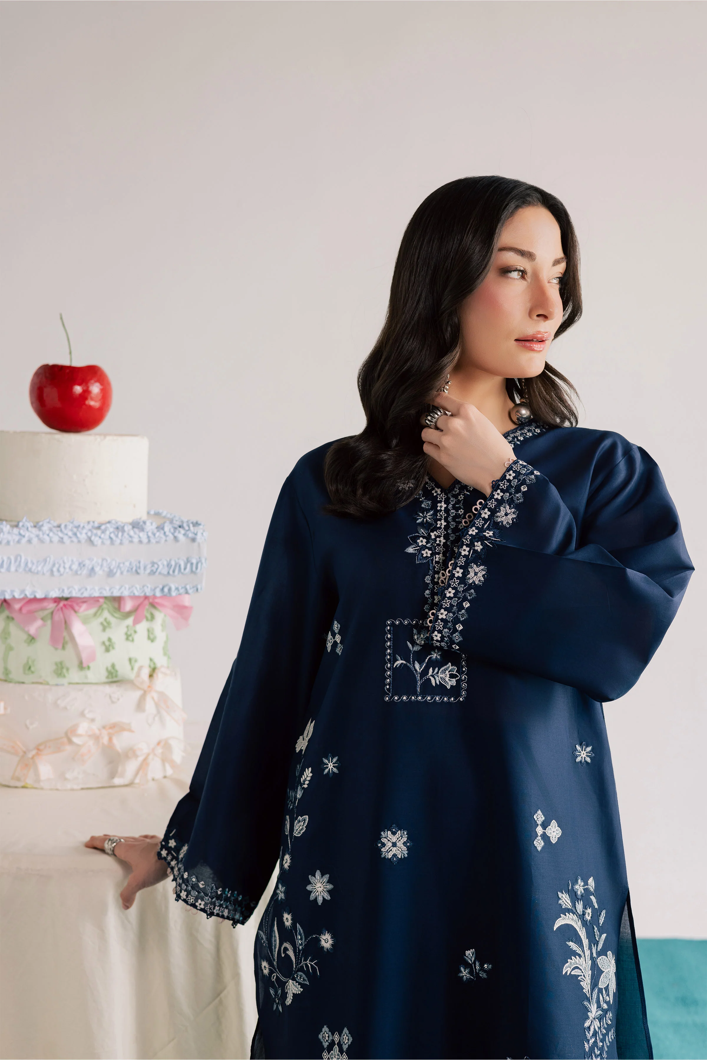 Ciel 2Pc - Embroidered Lawn Dress - Image 3
