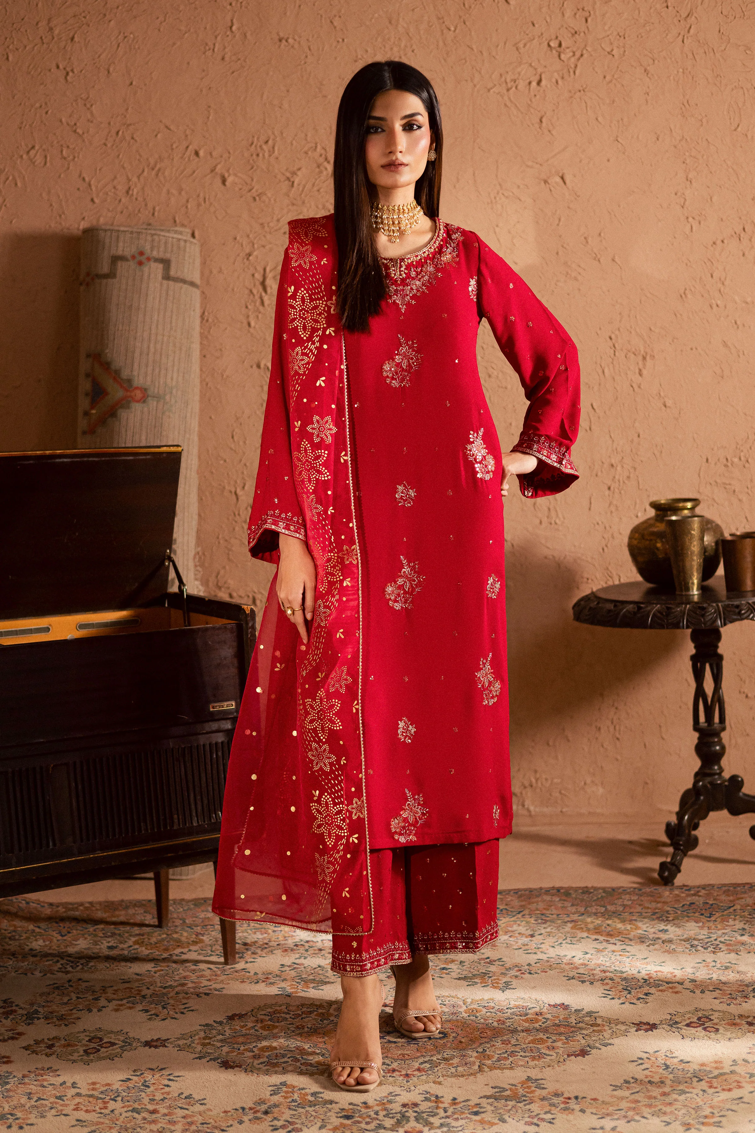 Corly 3Pc- Festive Luxe Pret - Image 3