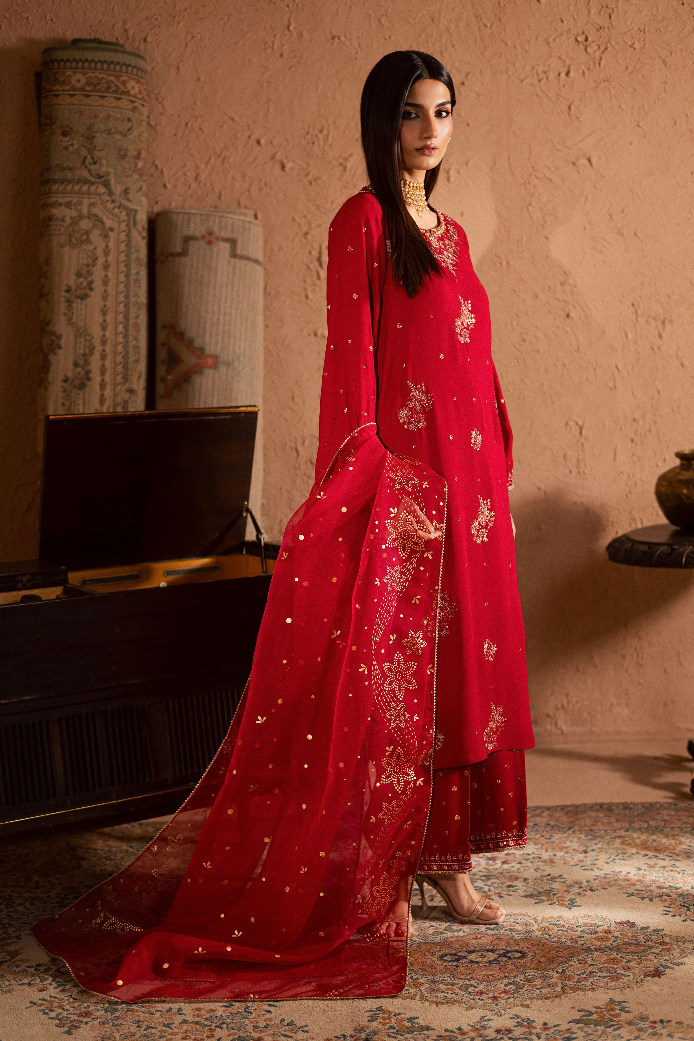 Corly 3Pc- Festive Luxe Pret - Image 4