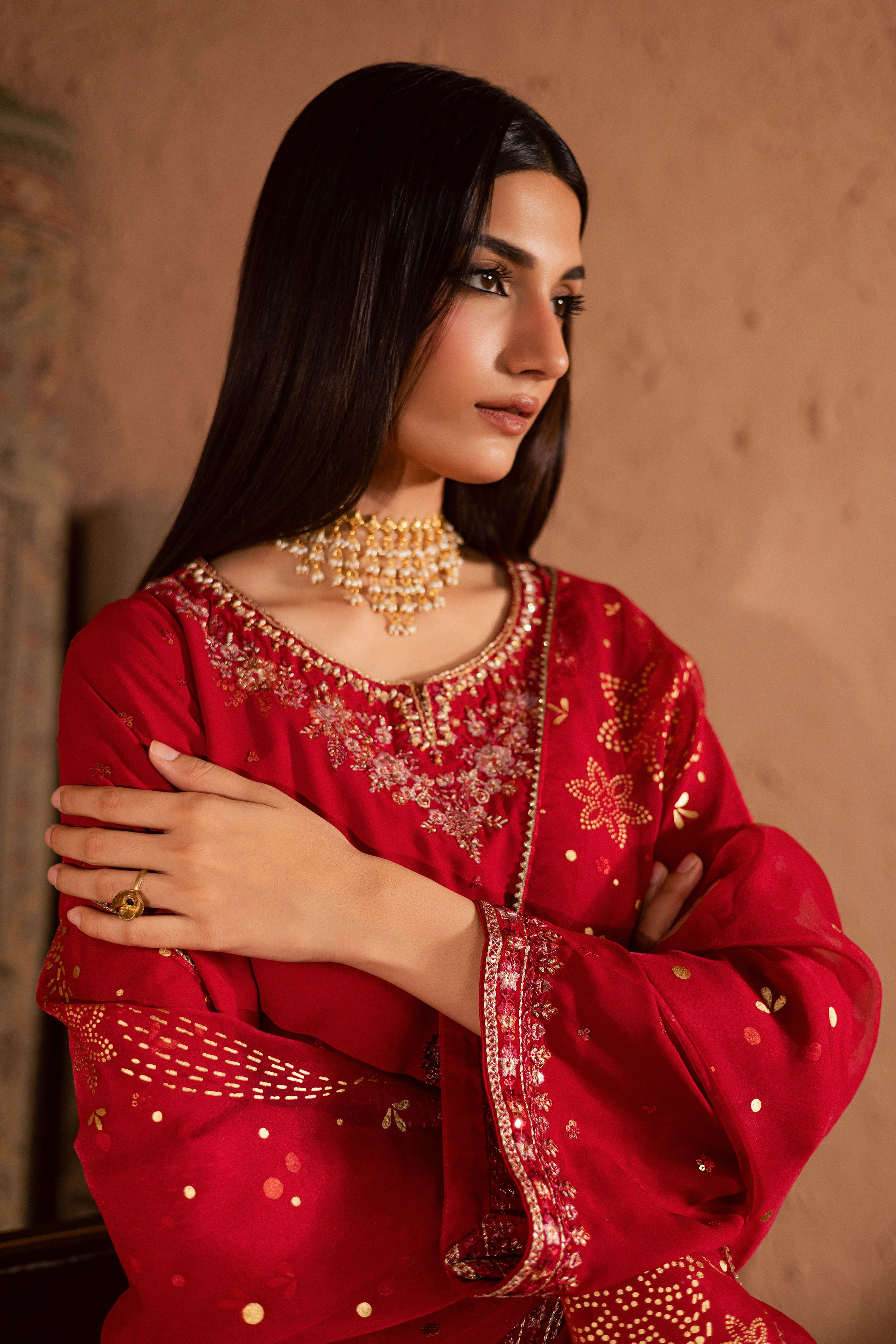 Corly 3Pc- Festive Luxe Pret - Image 6