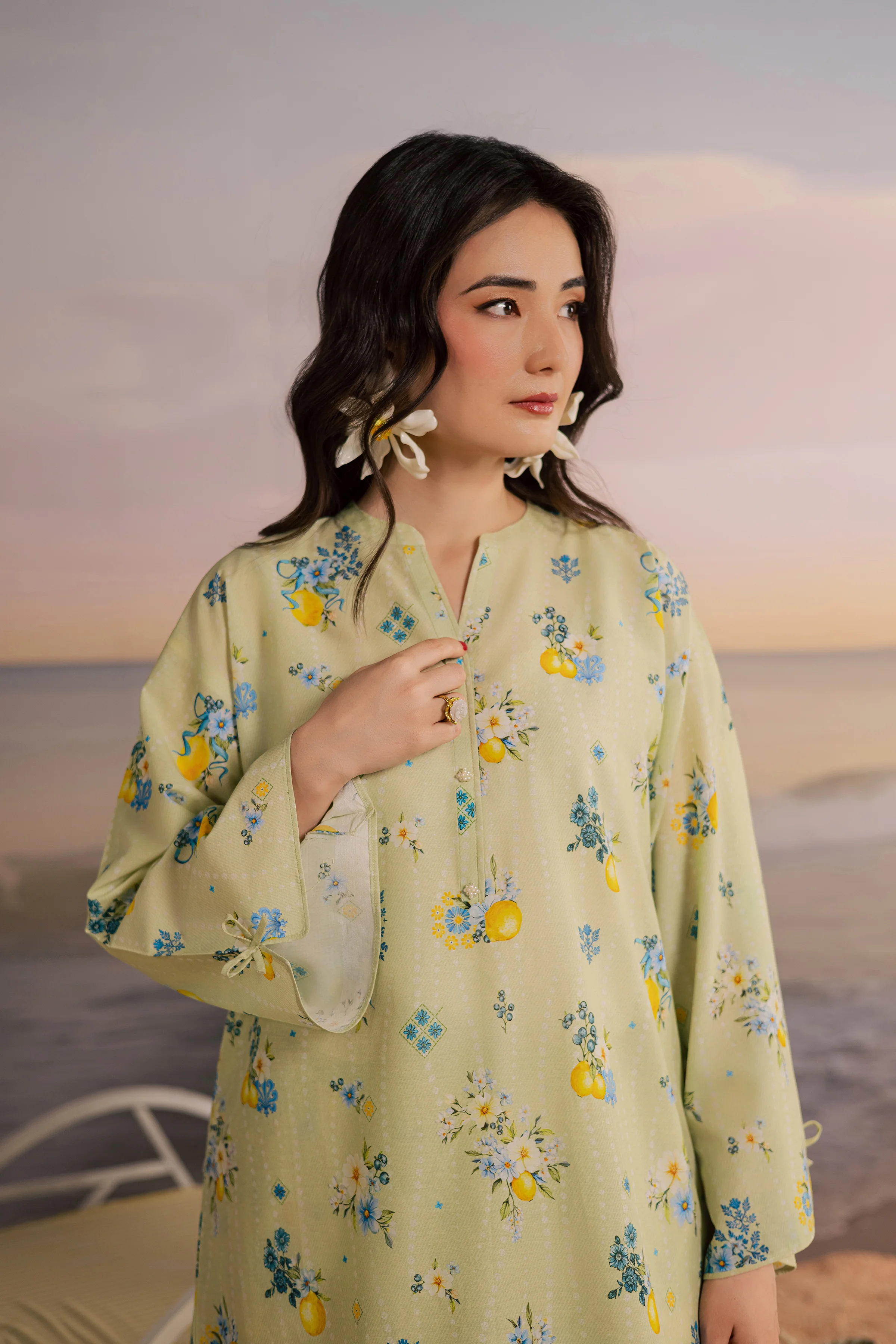 Cram 2Pc - Printed Lawn Dress - Image 5