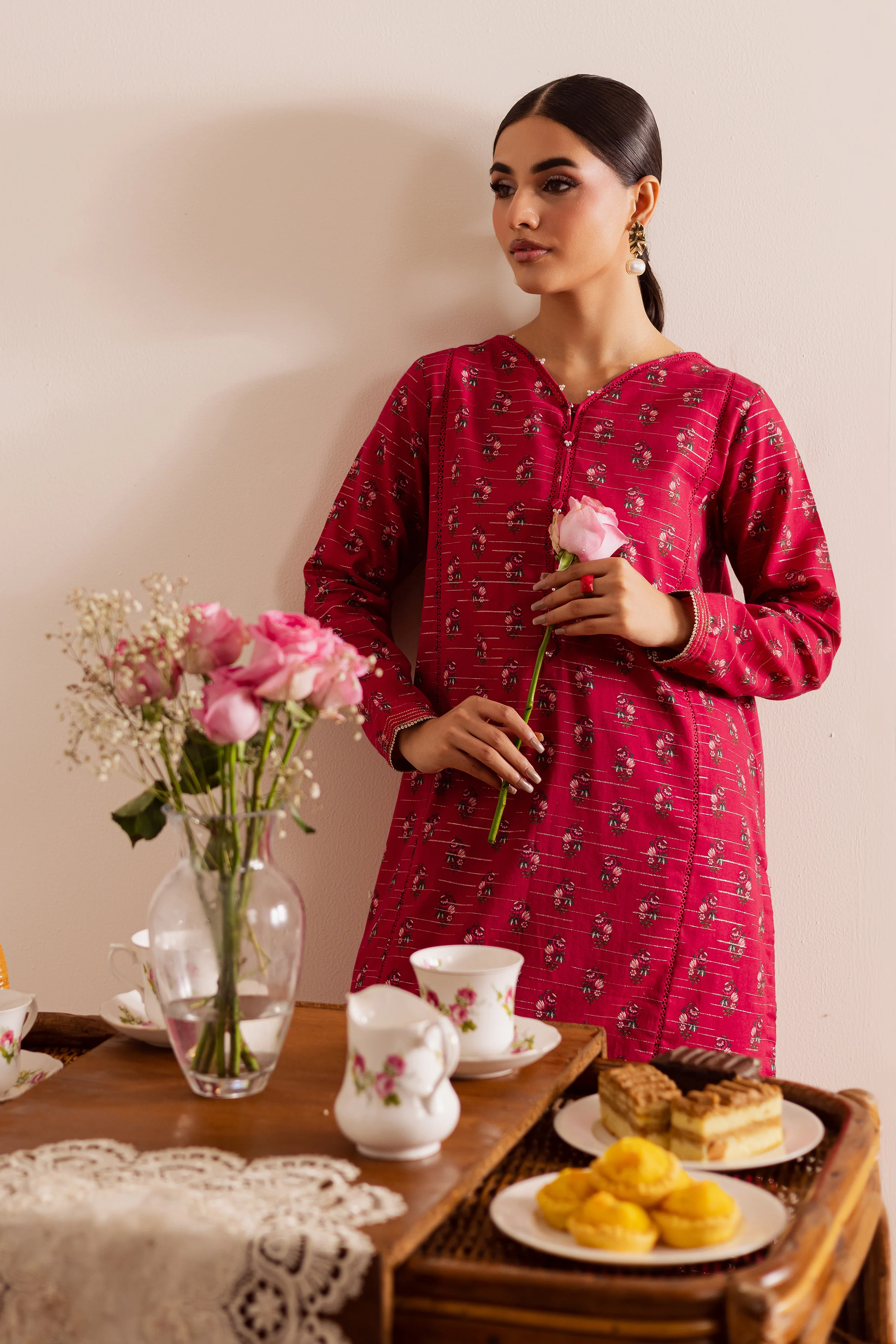 Daphne 2Pc - Printed Casual Pret - Image 4