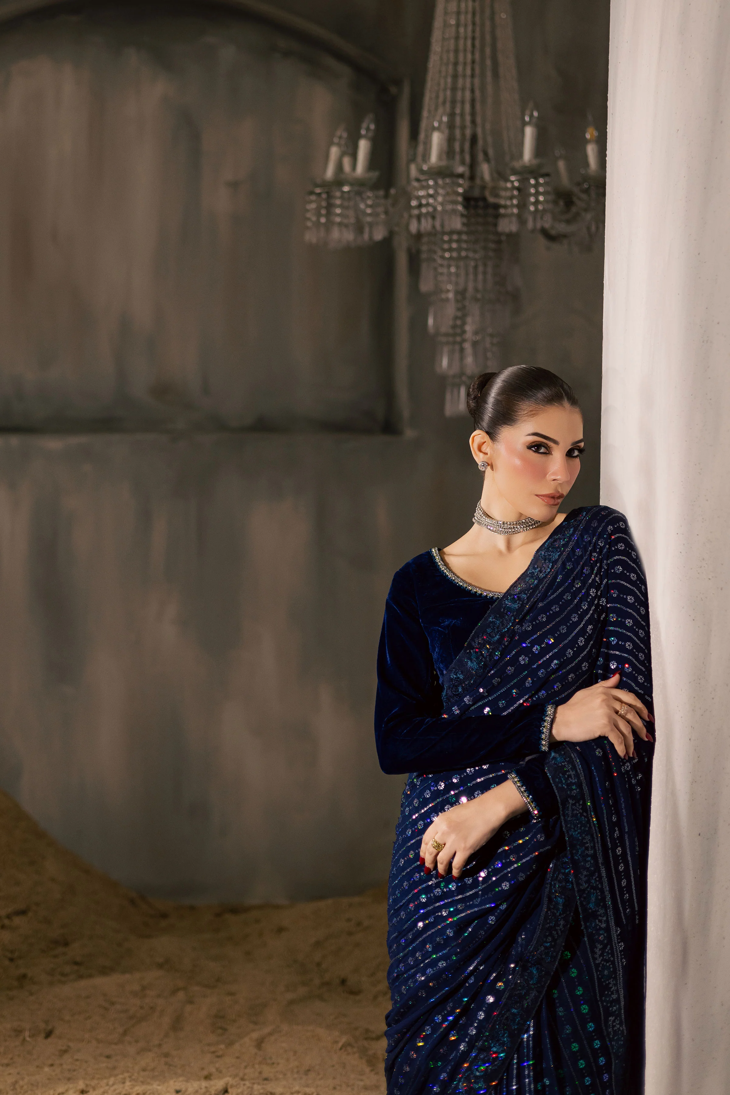 Dew Drop 3Pc - Velvet Luxe Pret - Image 5