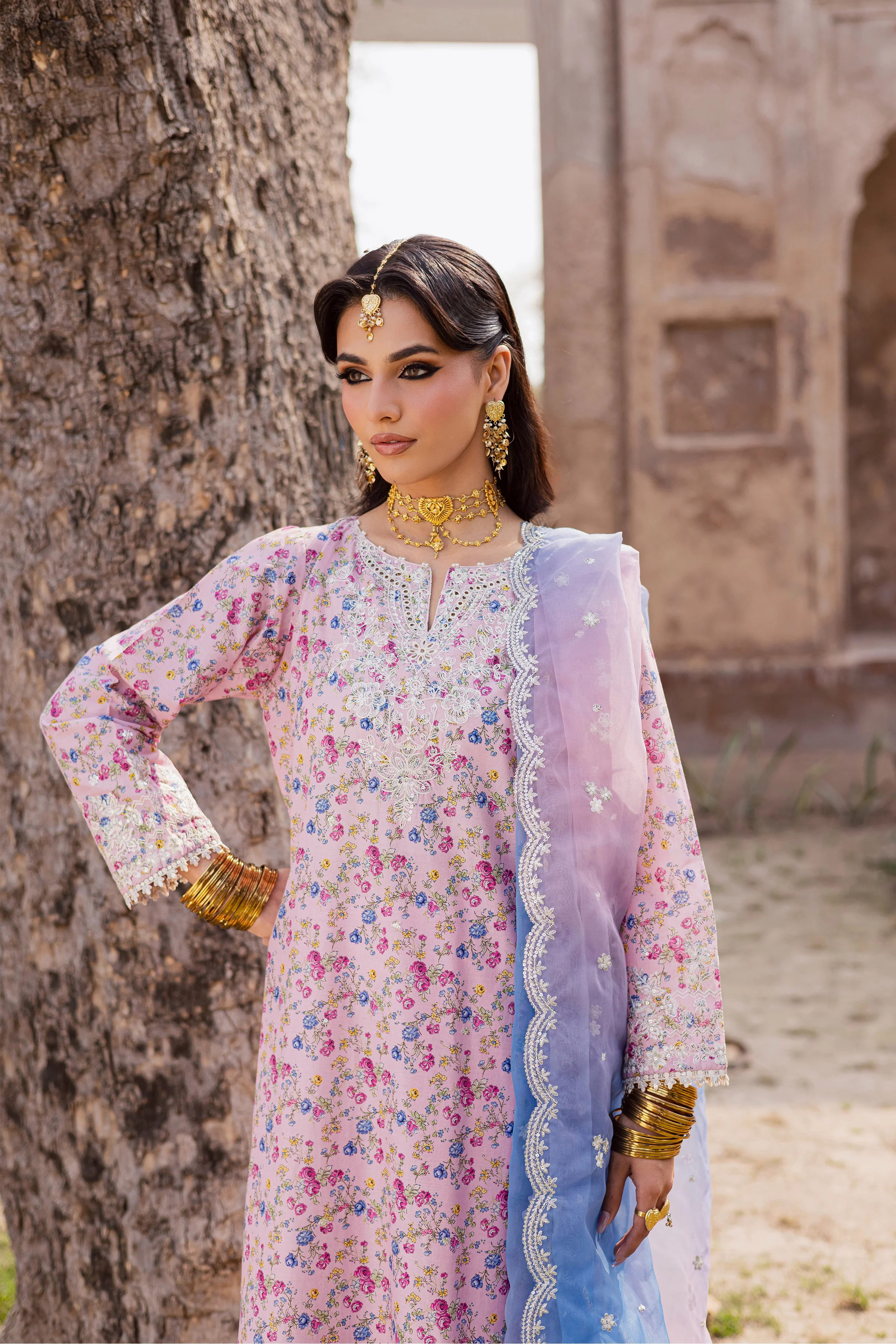 Dune 3Pc - Festive Eid Prints - Image 2