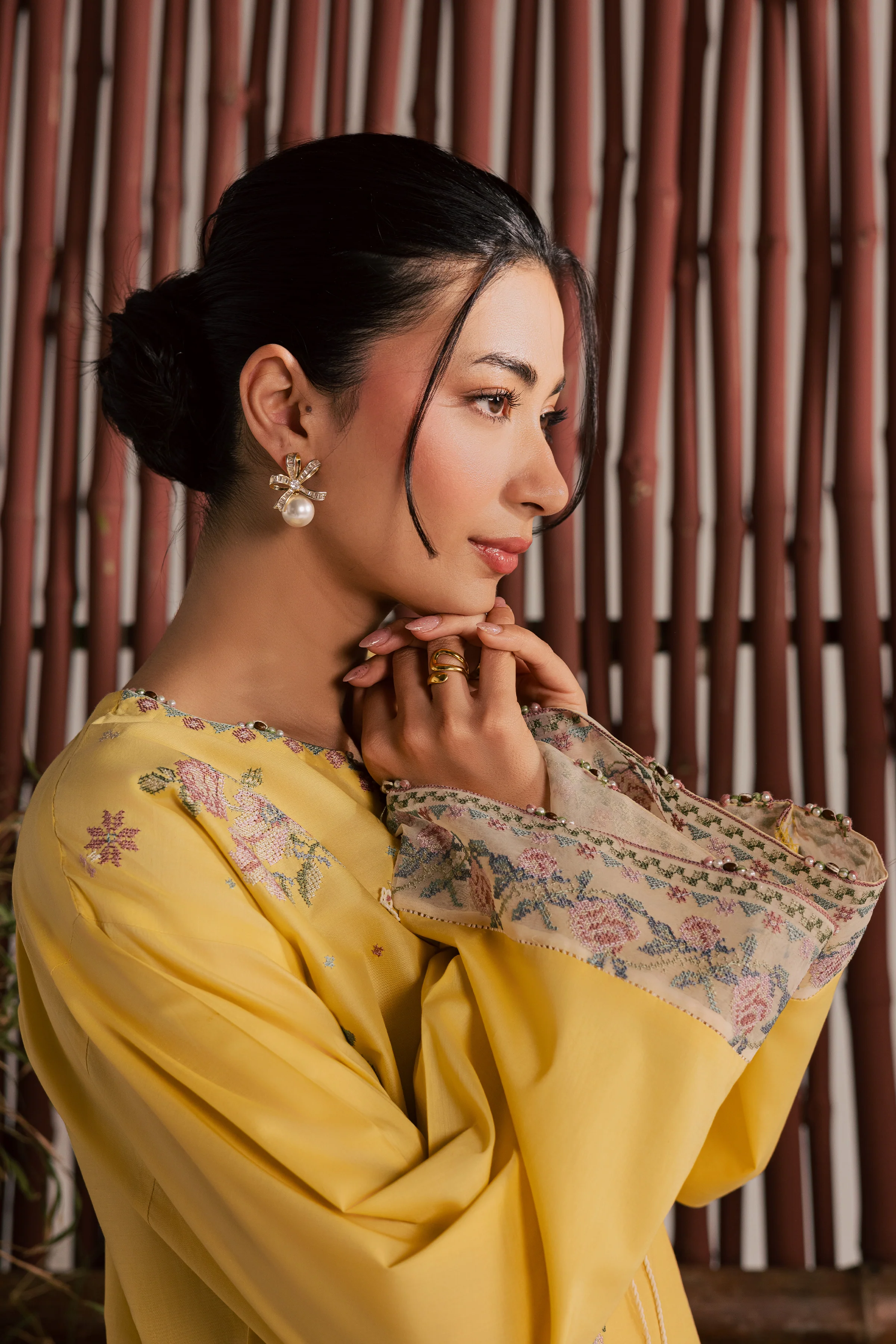 Eve 2Pc - Embroidered Lawn Dress - Image 6