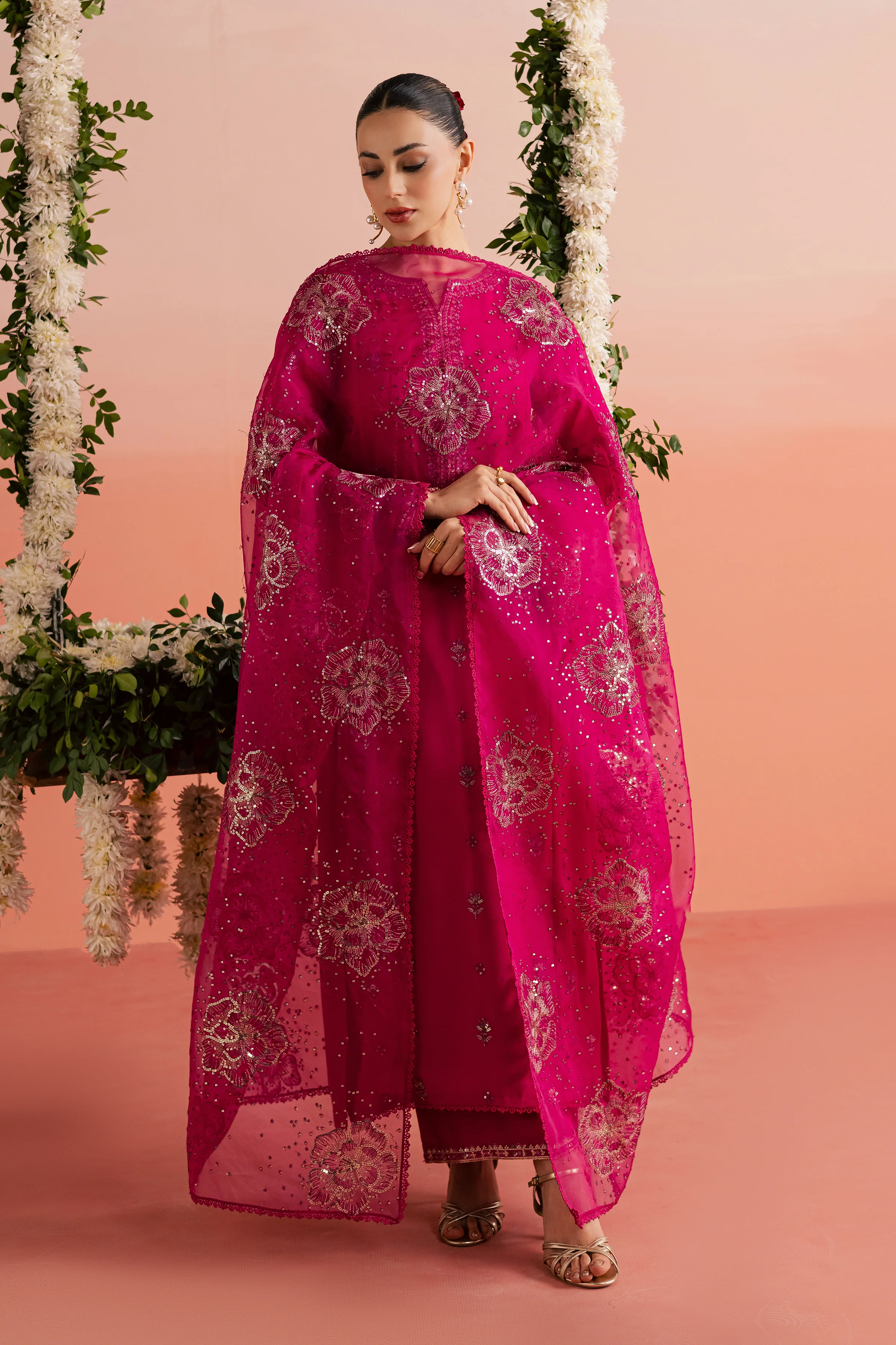 Fera 3Pc - Festive Luxe Pret - Image 4