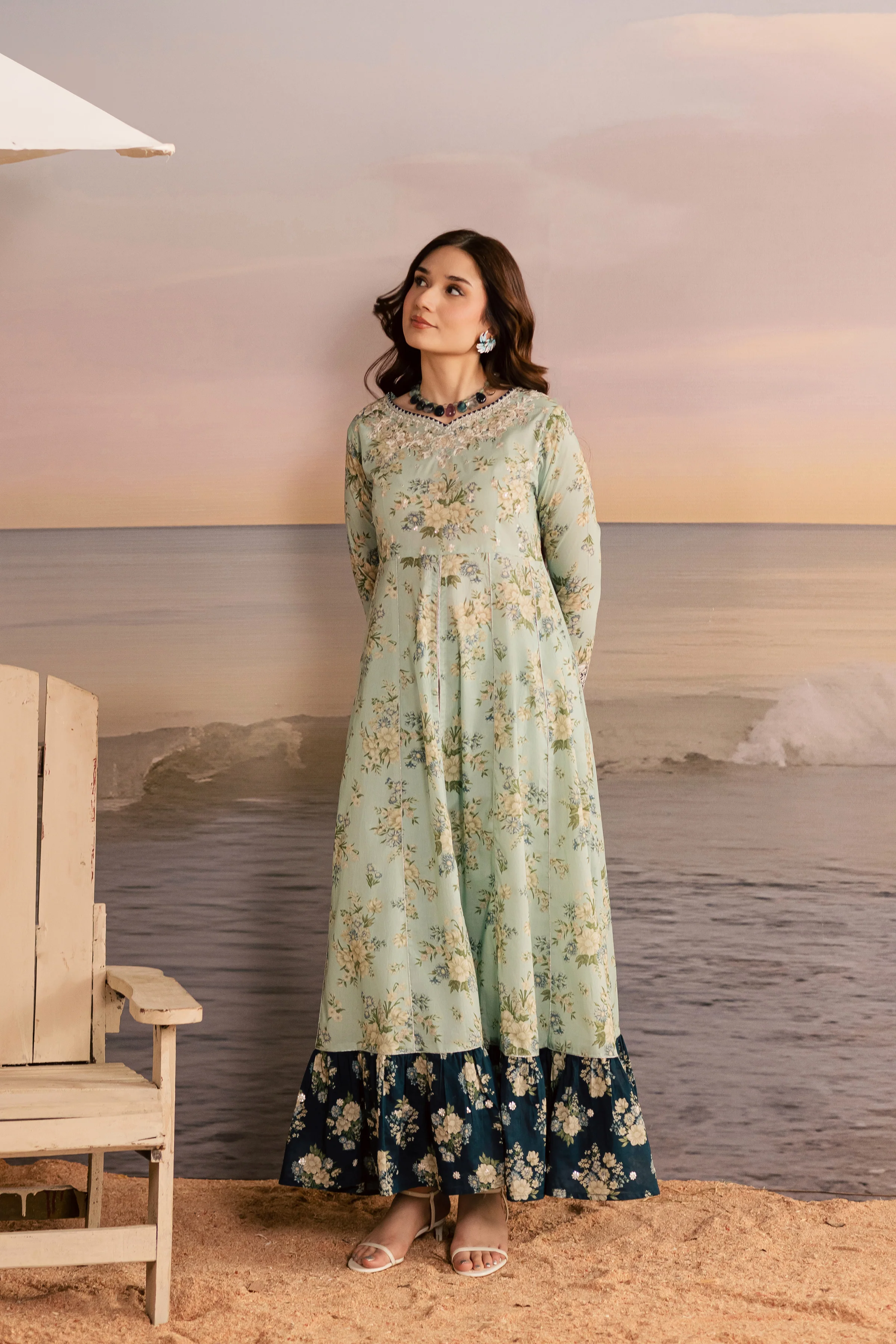 Firefly 2Pc - Printed Lawn Dress - Image 8
