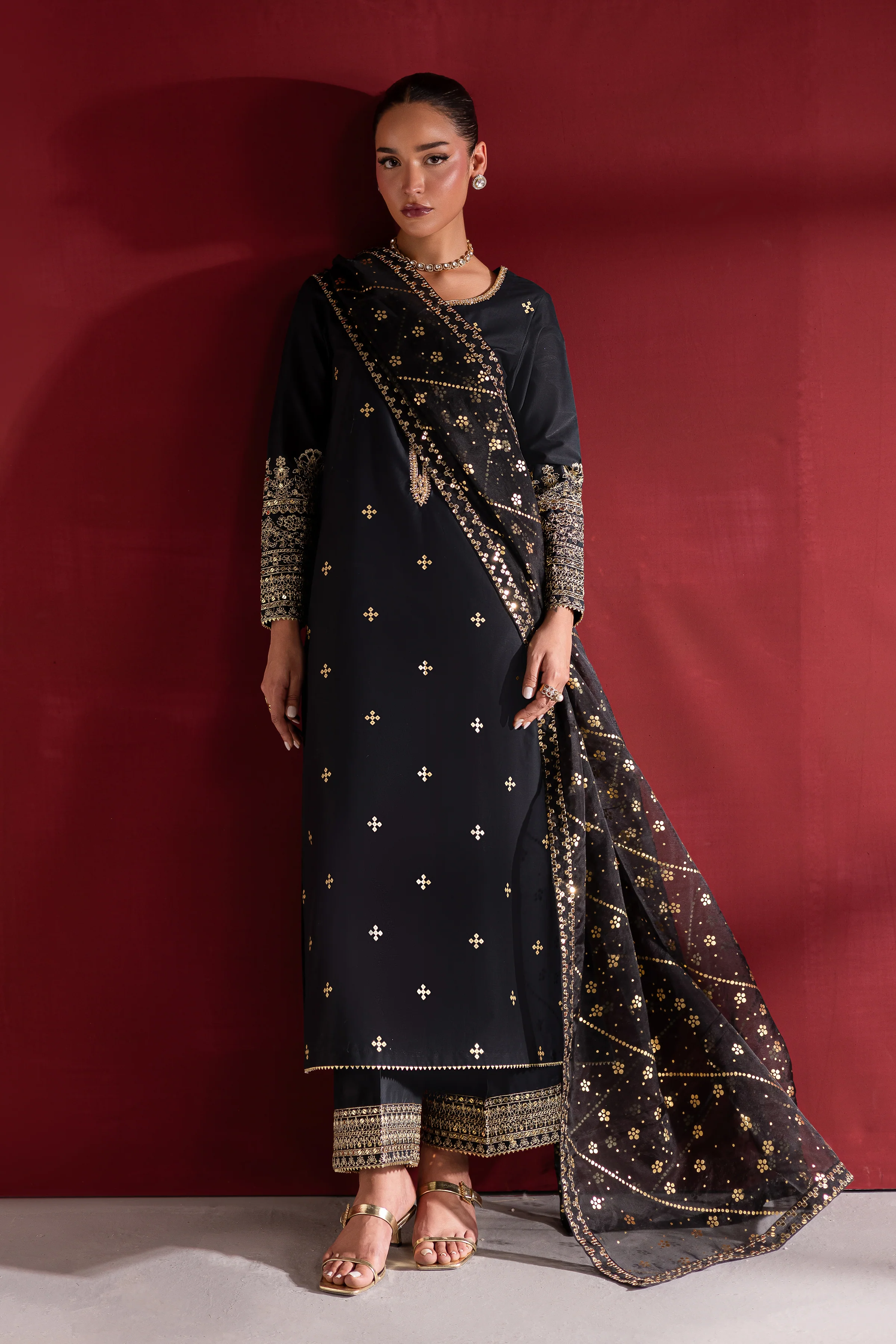 Ghazal 3Pc - Festive Luxe Pret - Image 3