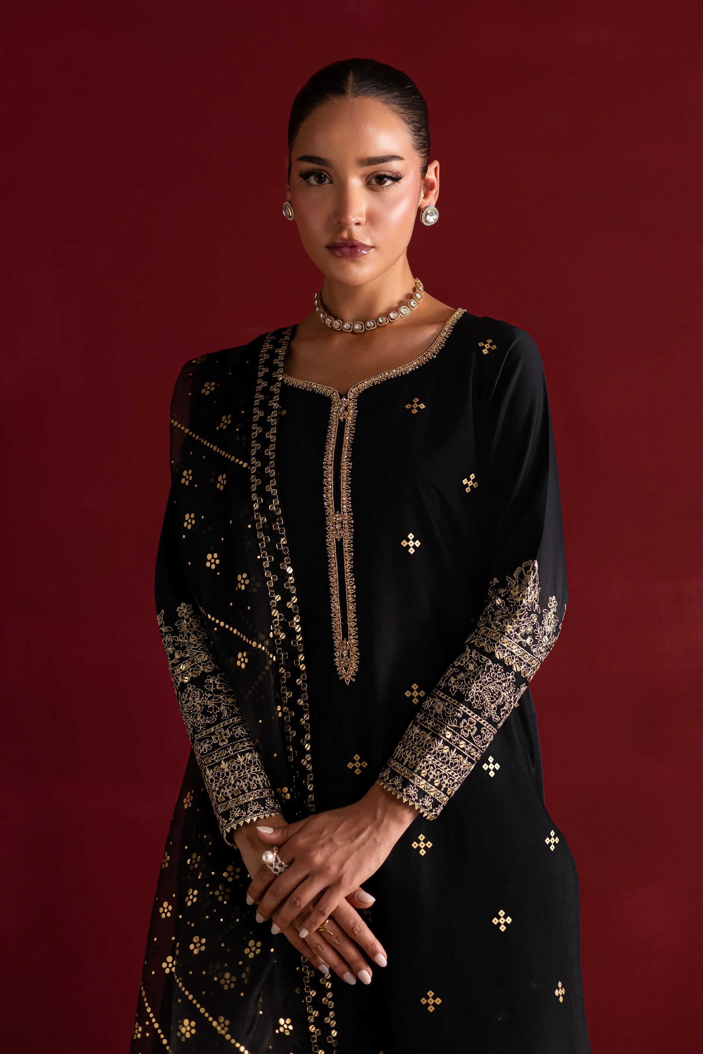Ghazal 3Pc - Festive Luxe Pret - Image 6