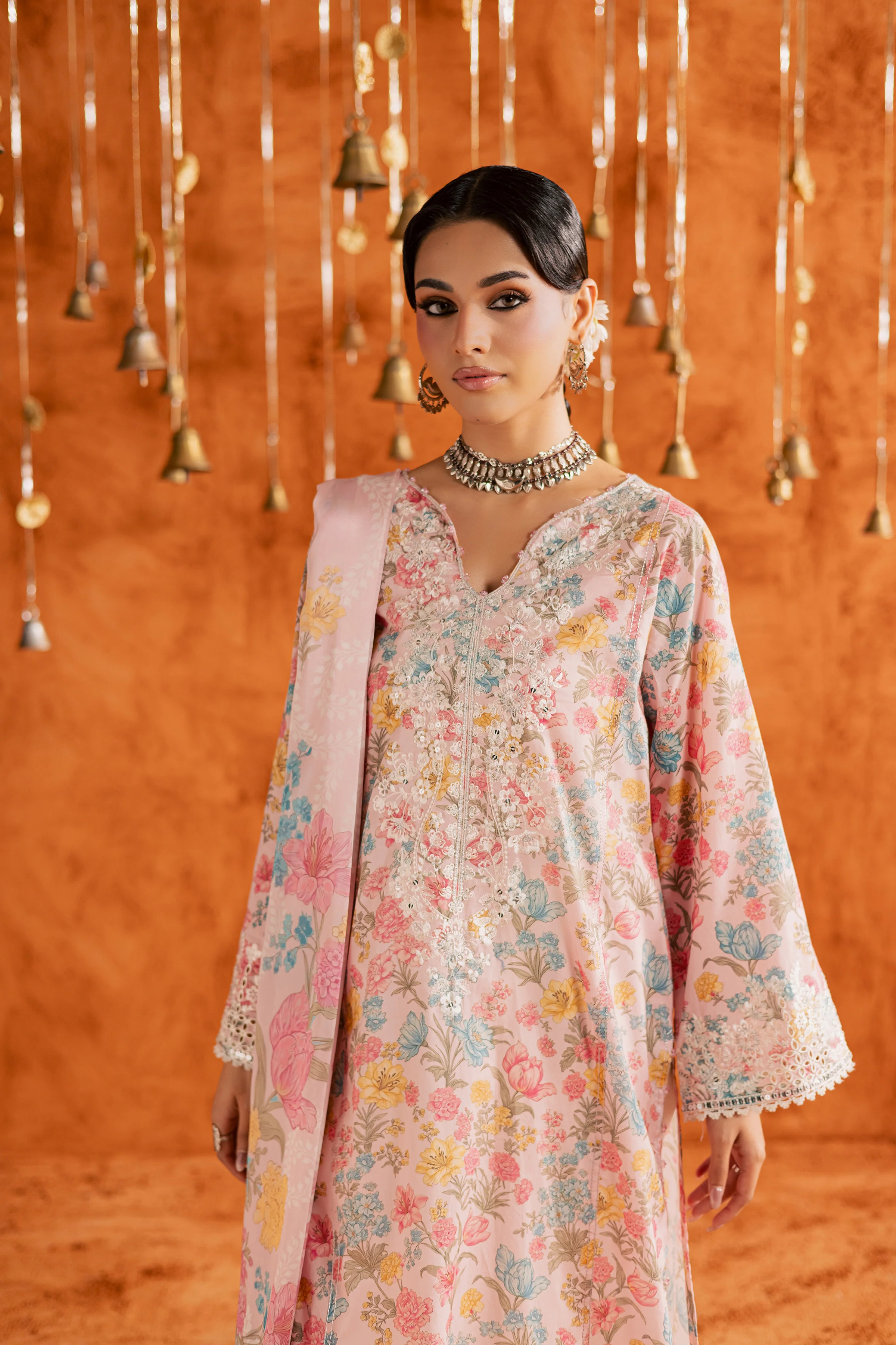 Gul 3Pc - Printed Lawn Dress - Image 11