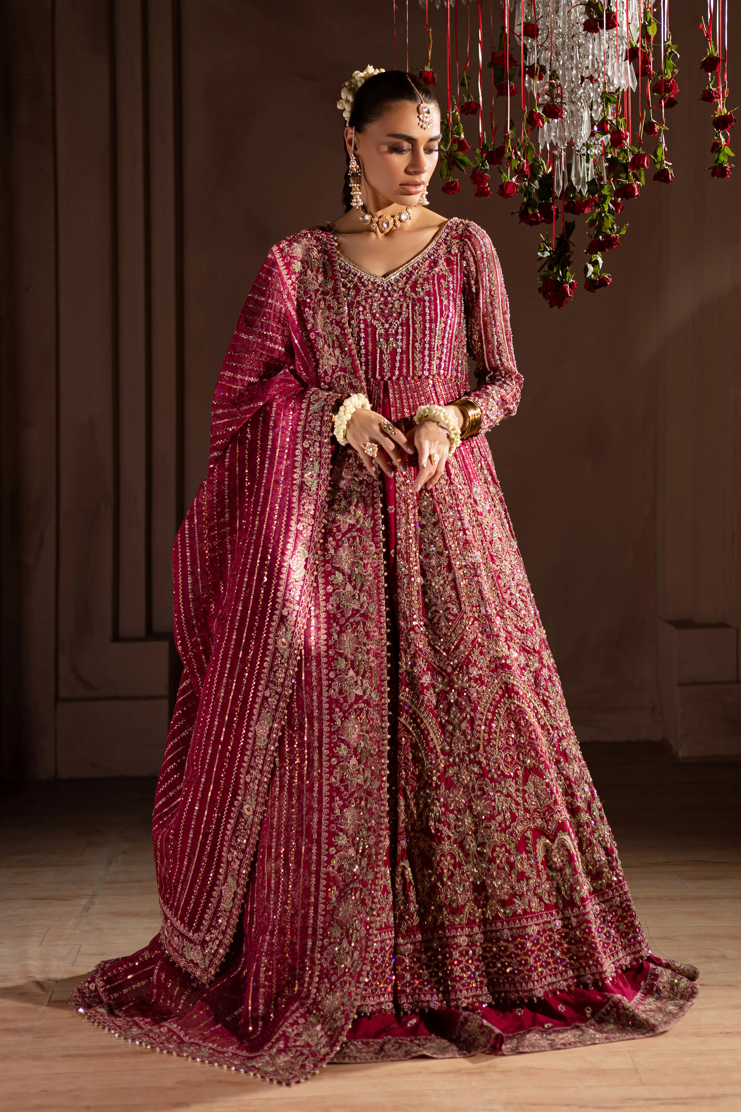Gul Zemira 4Pc - Bridal Dress - Image 4