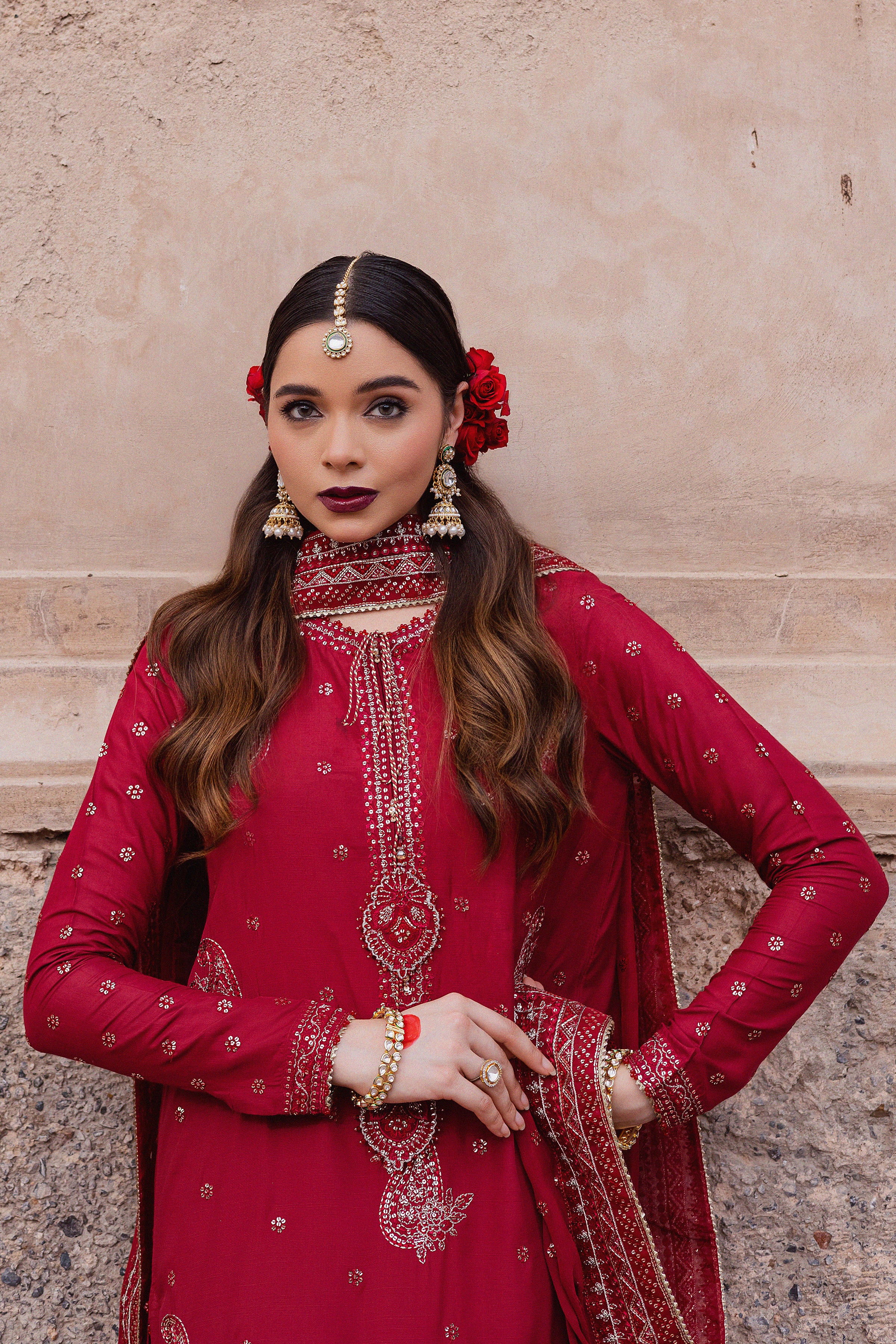 Heer Amber 3Pc - Festive Luxe Pret - Image 8