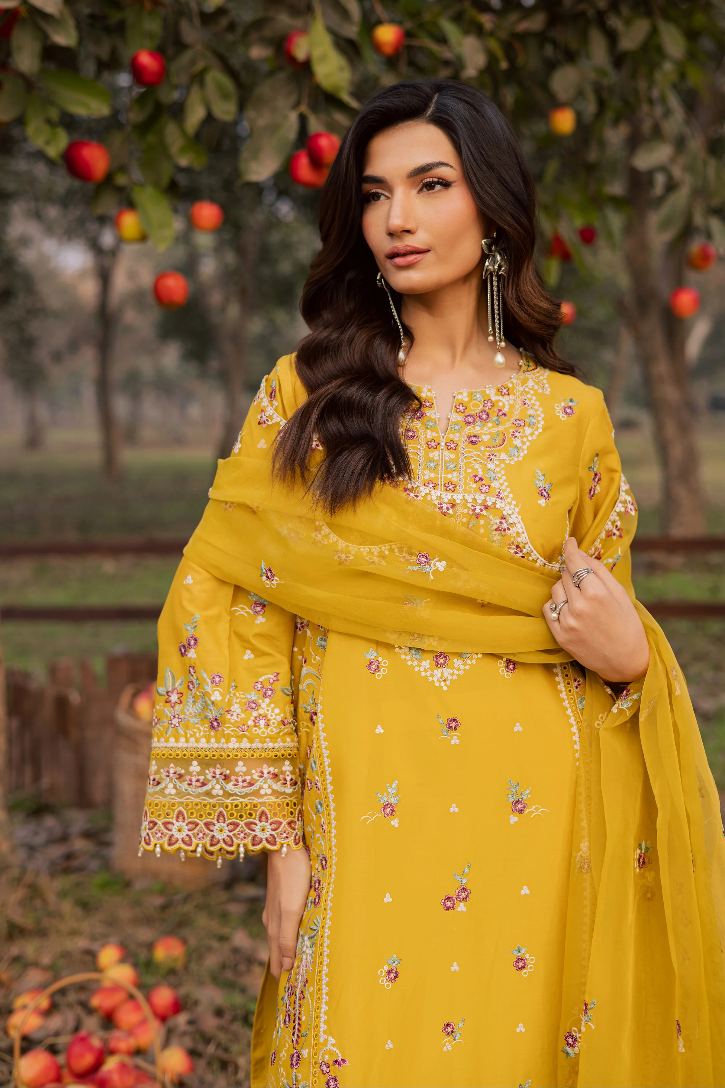 Horizon 3Pc - Festive Embroidered Lawn - Image 4