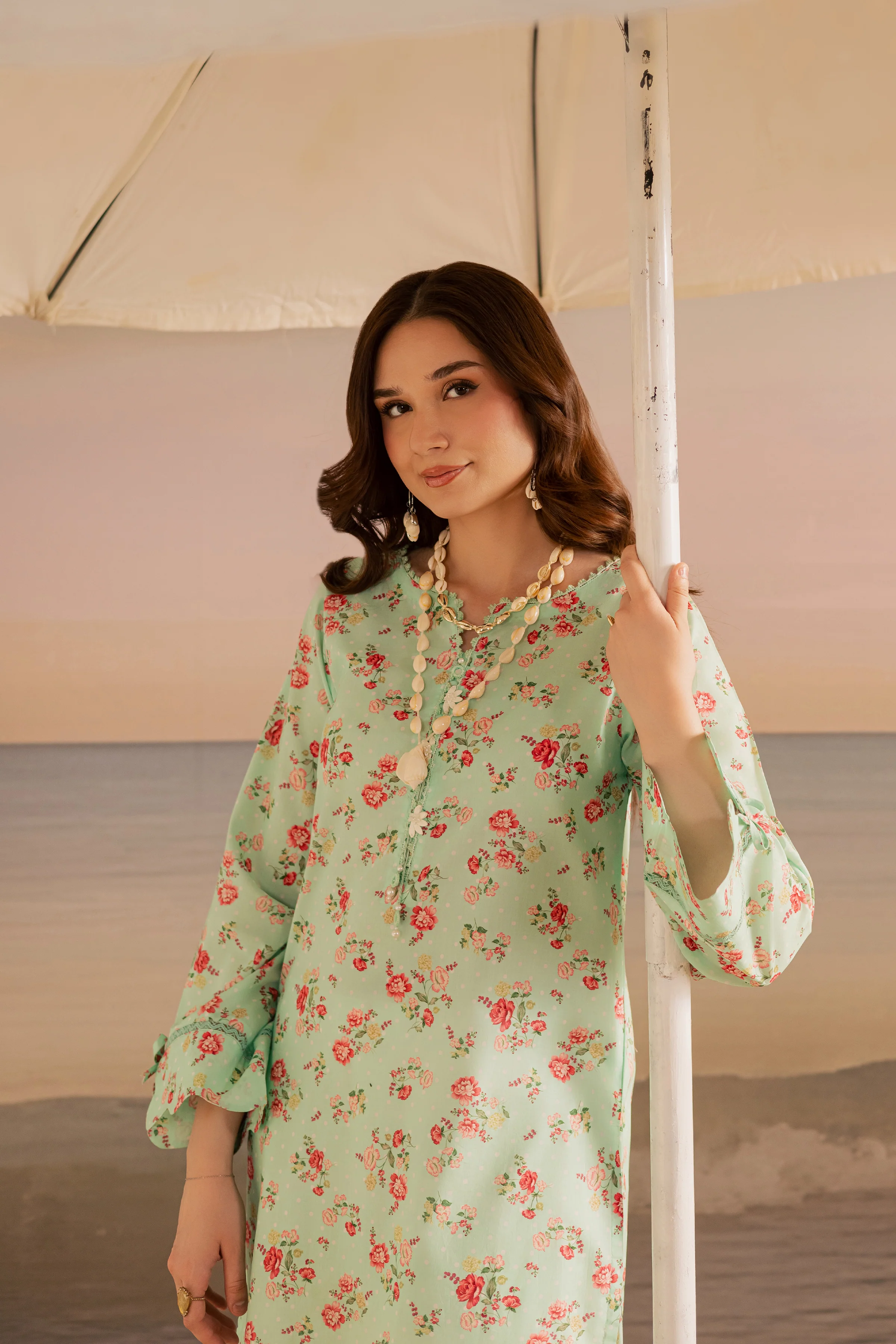 Joanna 2Pc - Printed Lawn Dress - Image 3