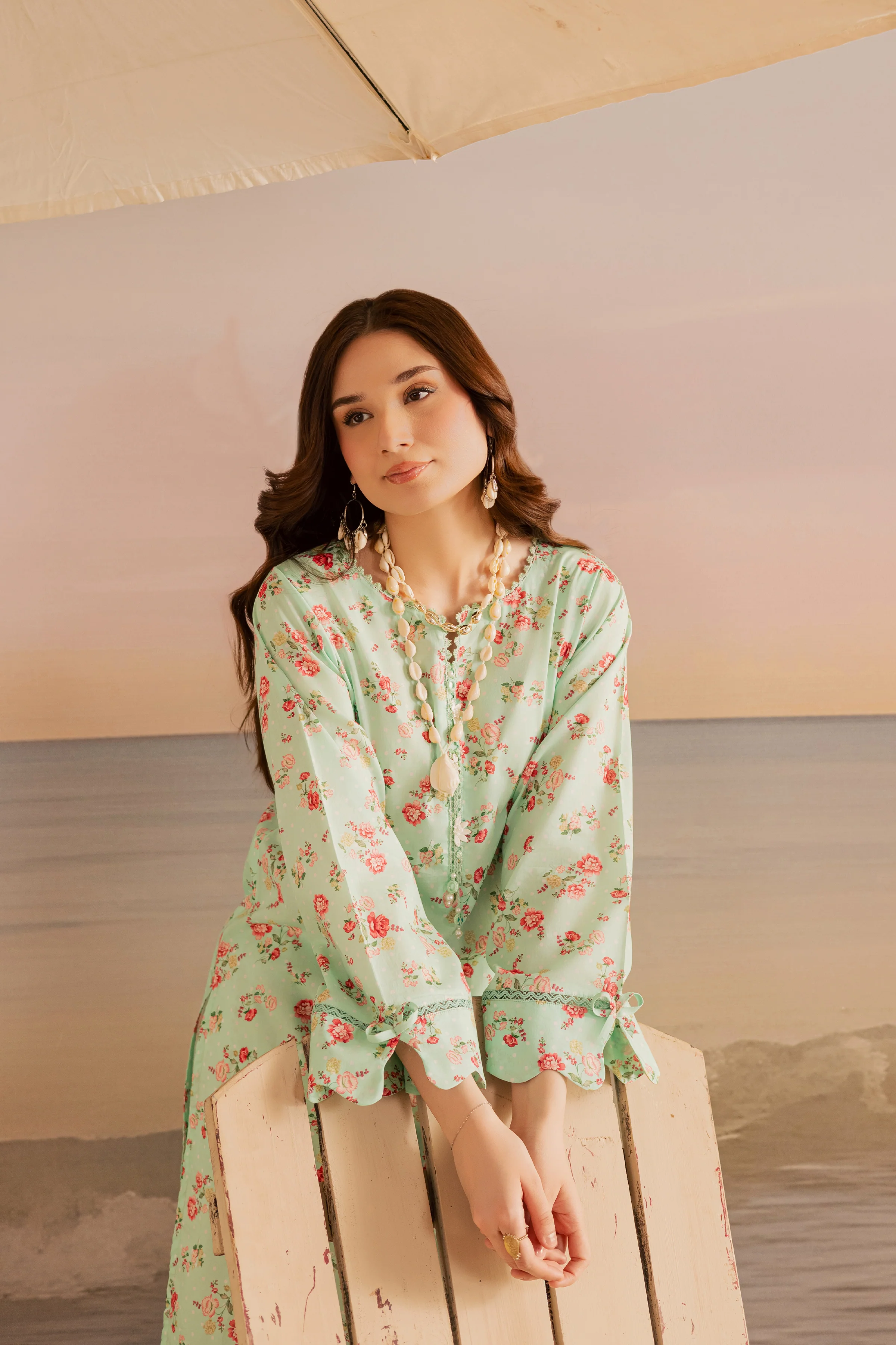 Joanna 2Pc - Printed Lawn Dress - Image 4