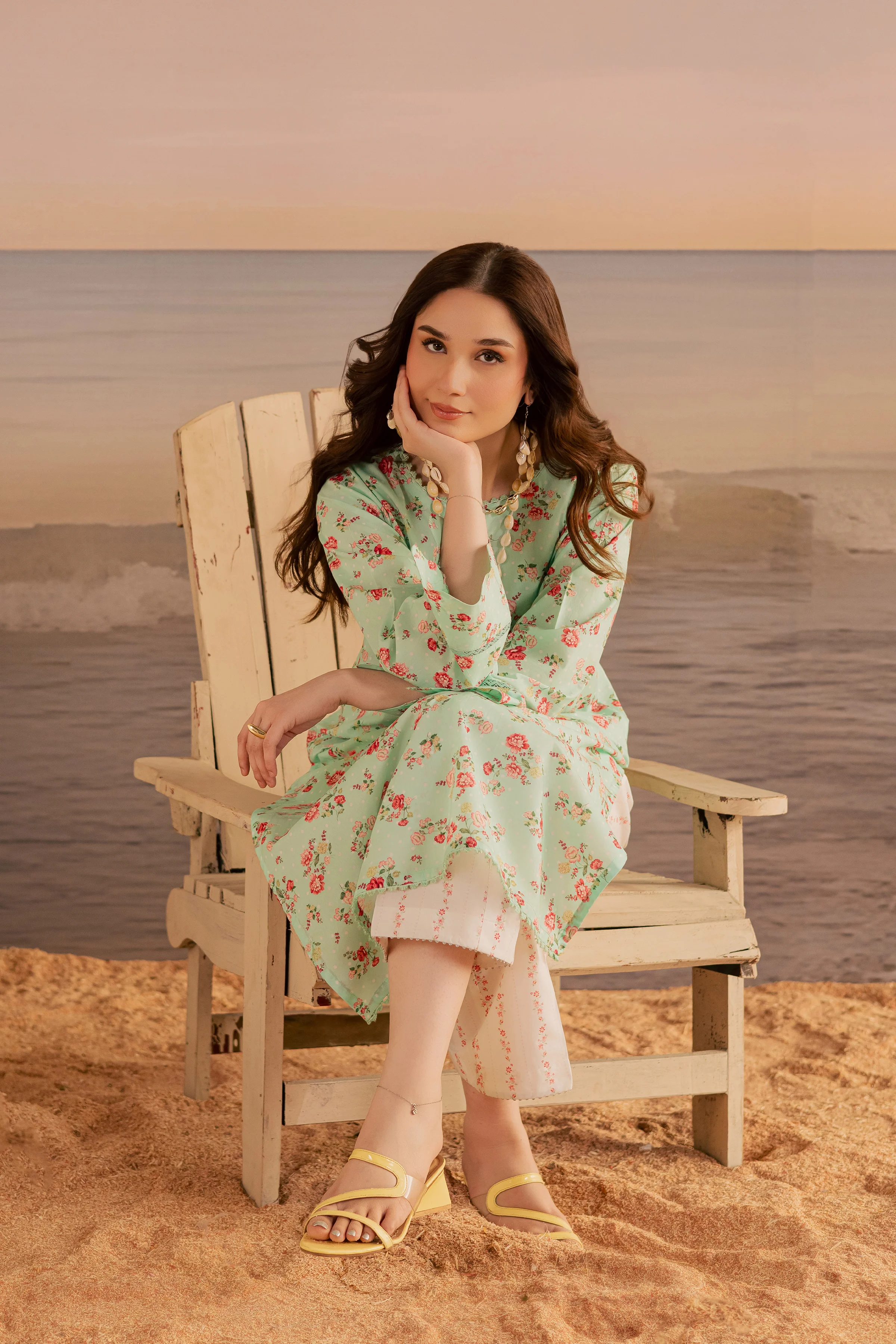 Joanna 2Pc - Printed Lawn Dress - Image 5