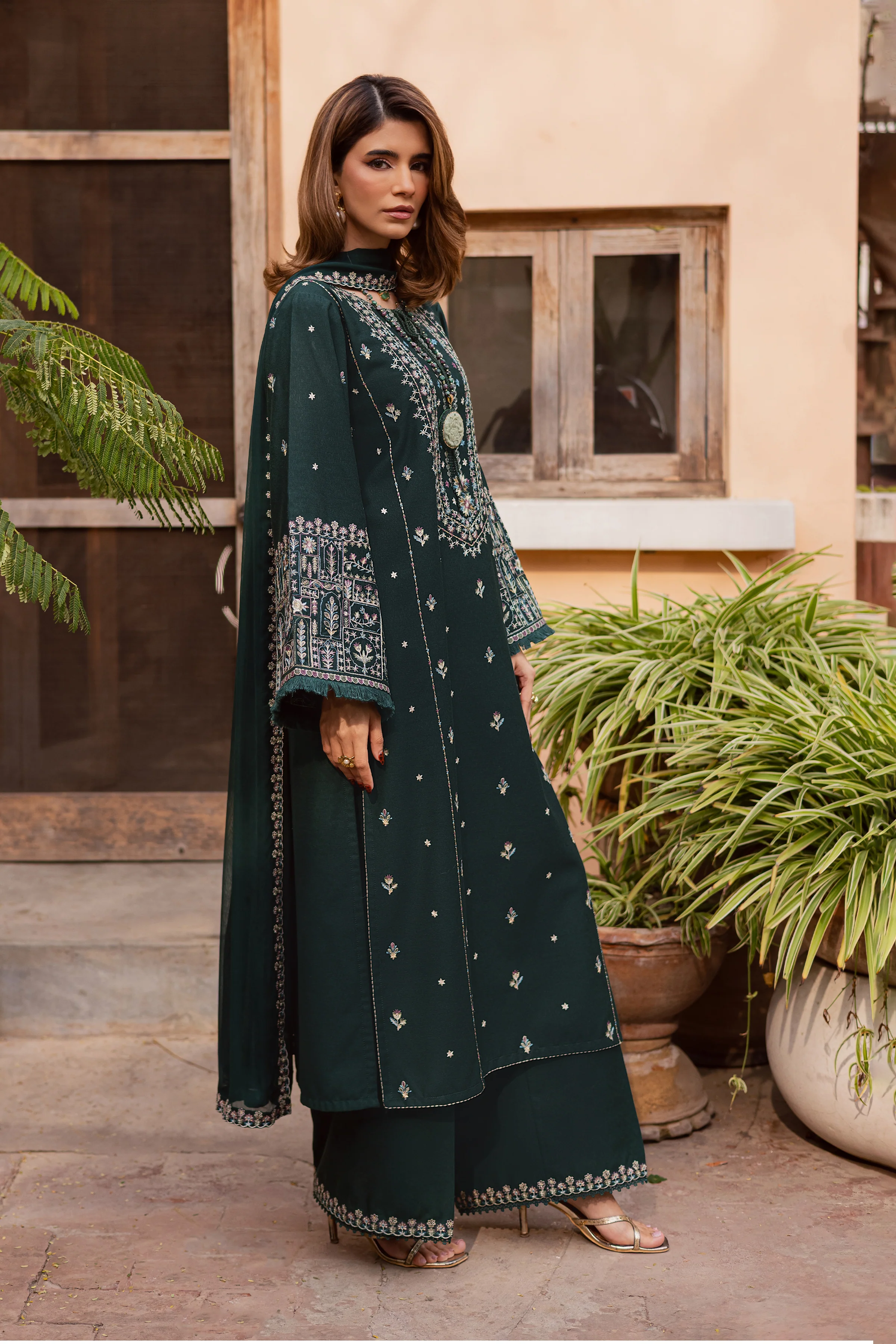 Julke 3Pc - Embroidered Festive Pret - Image 4