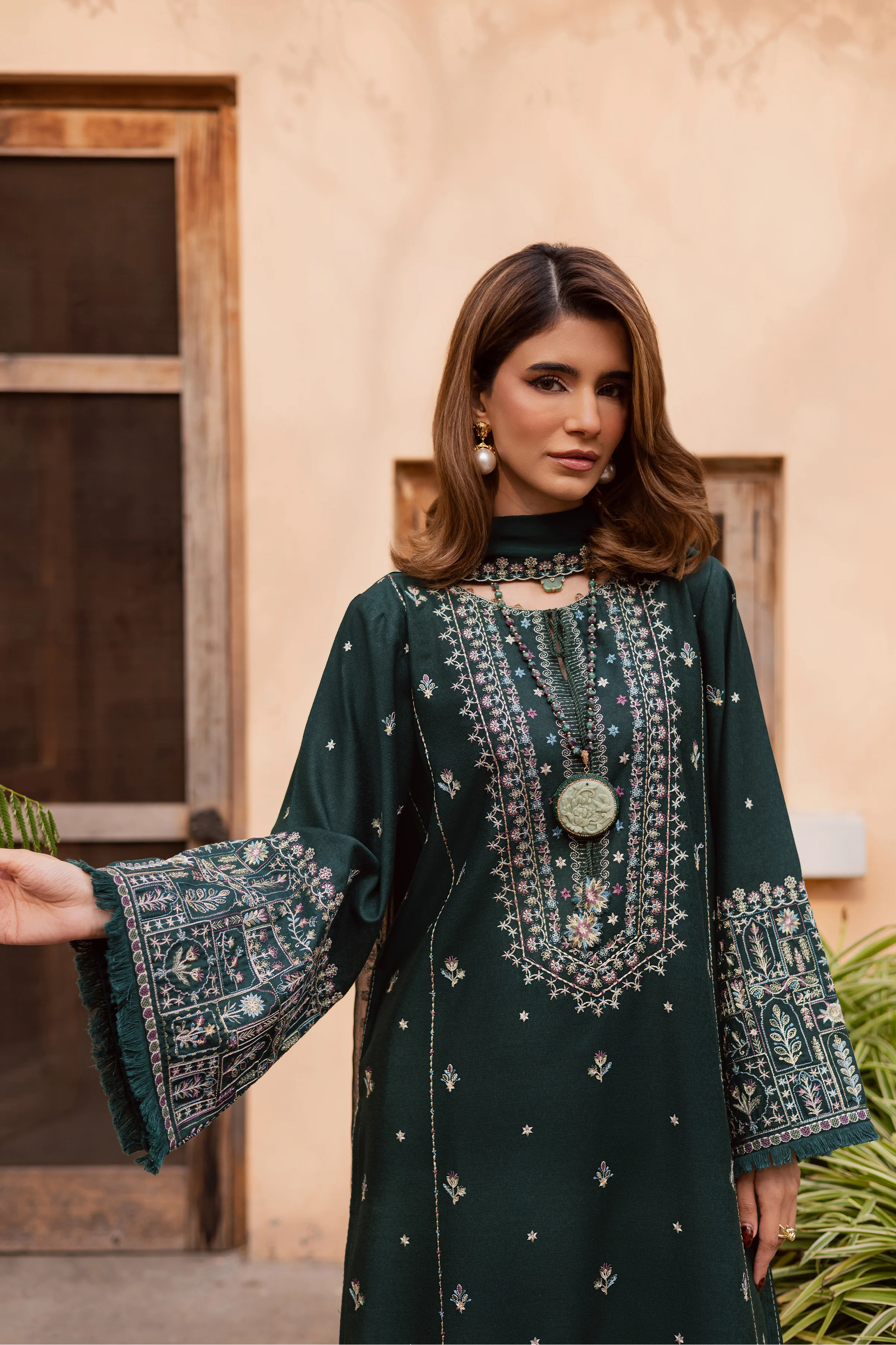 Julke 3Pc - Embroidered Festive Pret - Image 5