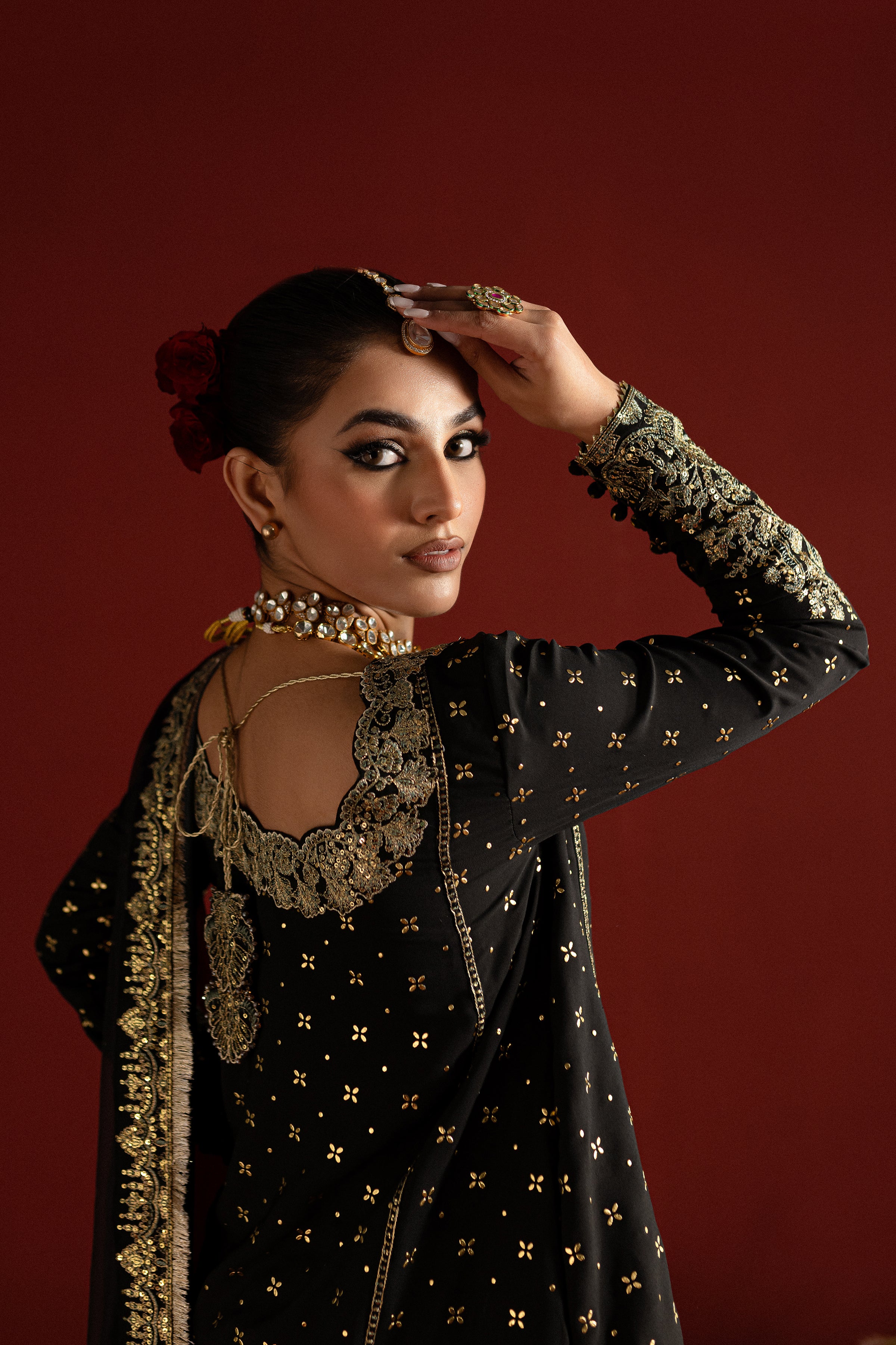 Kiran 3Pc - Embroidered Georgette Luxe Pret - Image 4