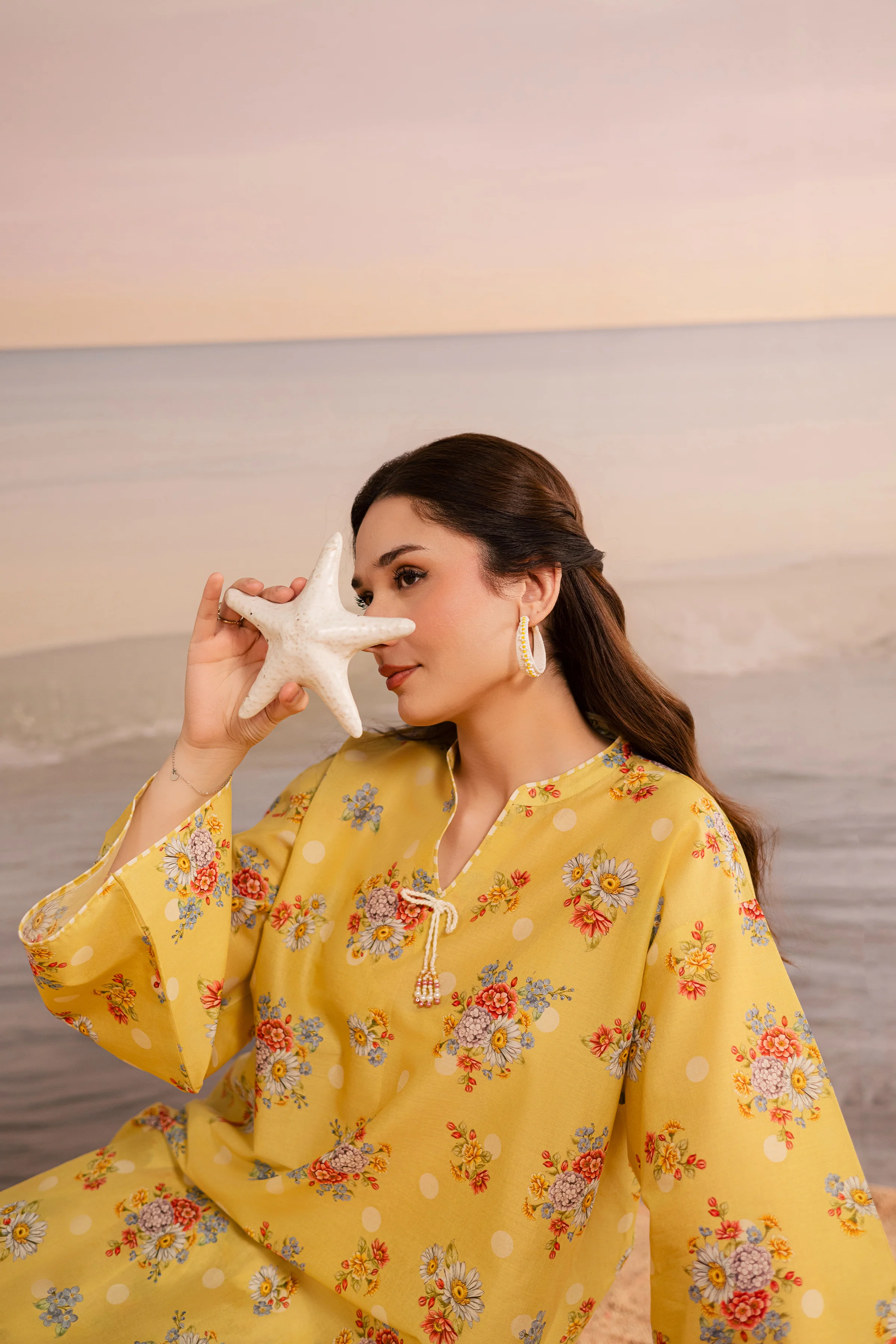 Kirara 2Pc - Printed Lawn Dress - Image 3