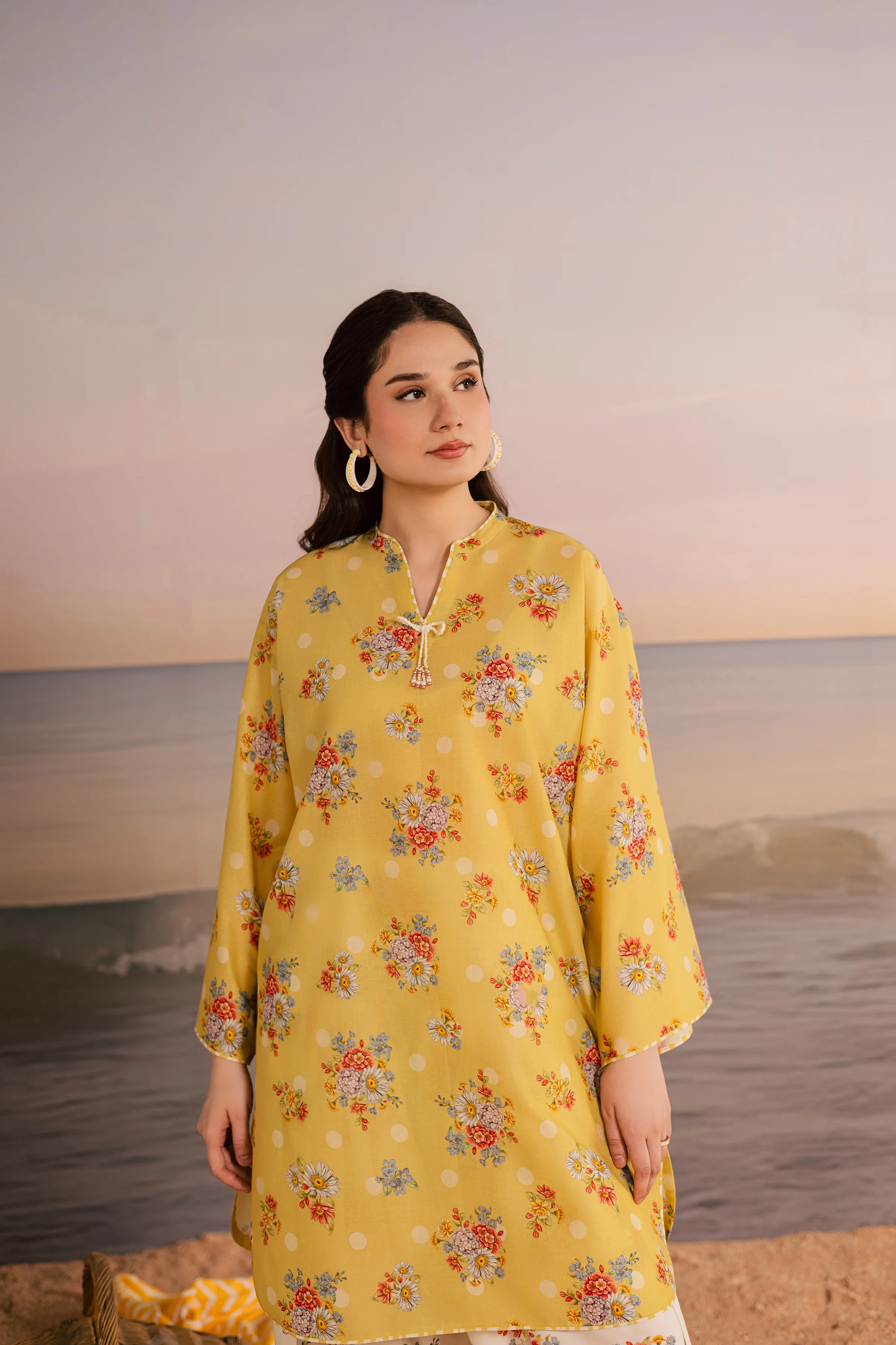 Kirara 2Pc - Printed Lawn Dress - Image 8