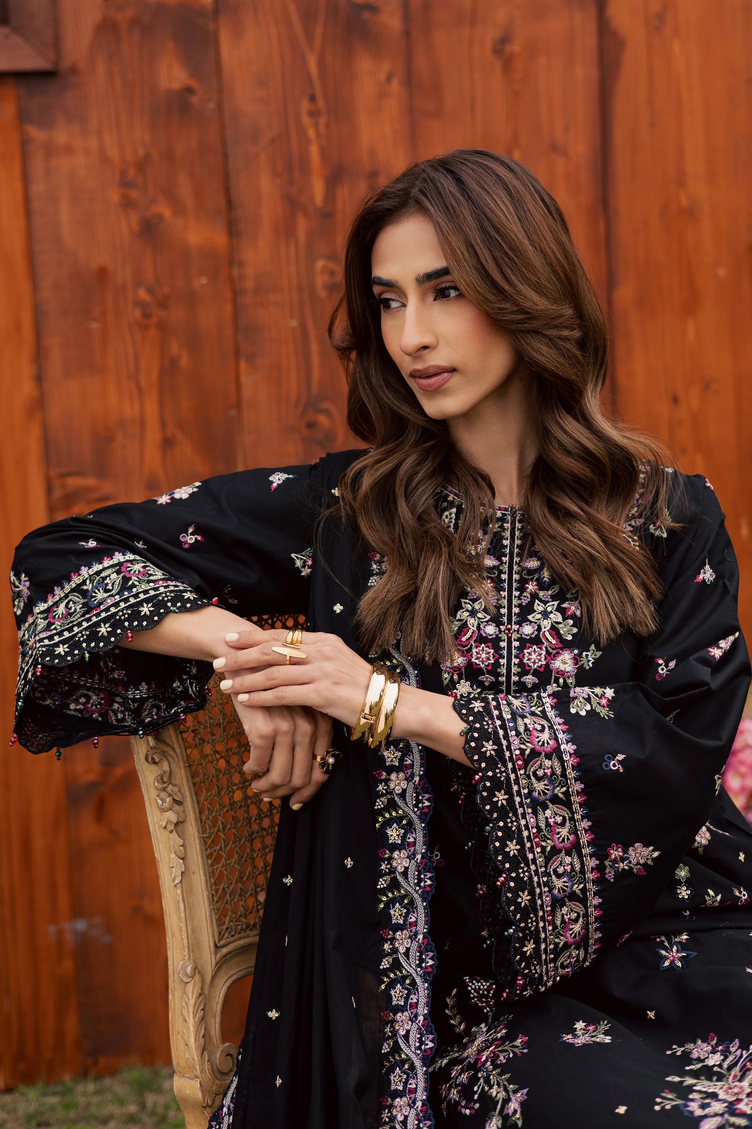 Kynd 3Pc - Festive Embroidered Lawn - Image 4
