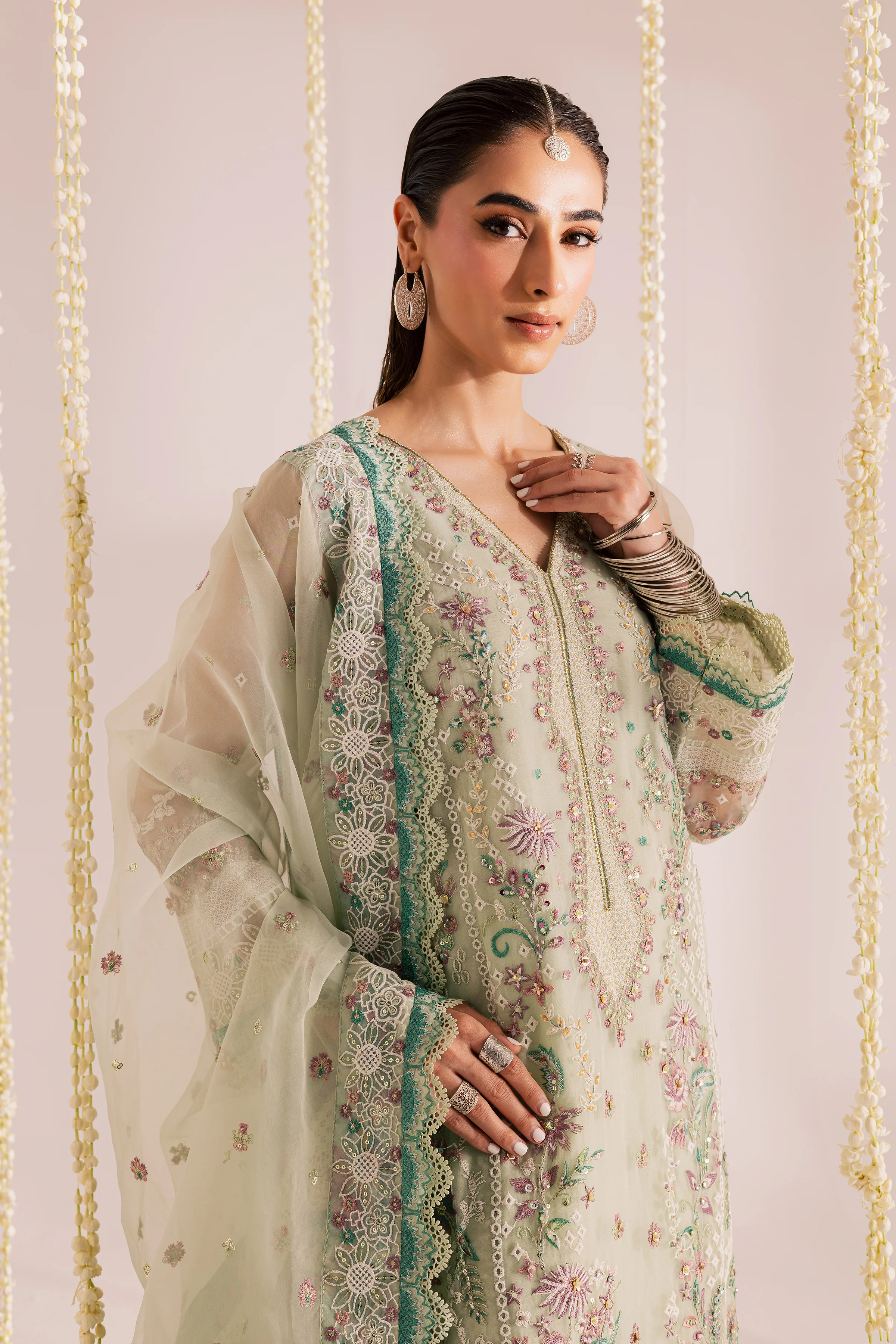 Labeeba 3Pc - Festive Luxe Pret - Image 3