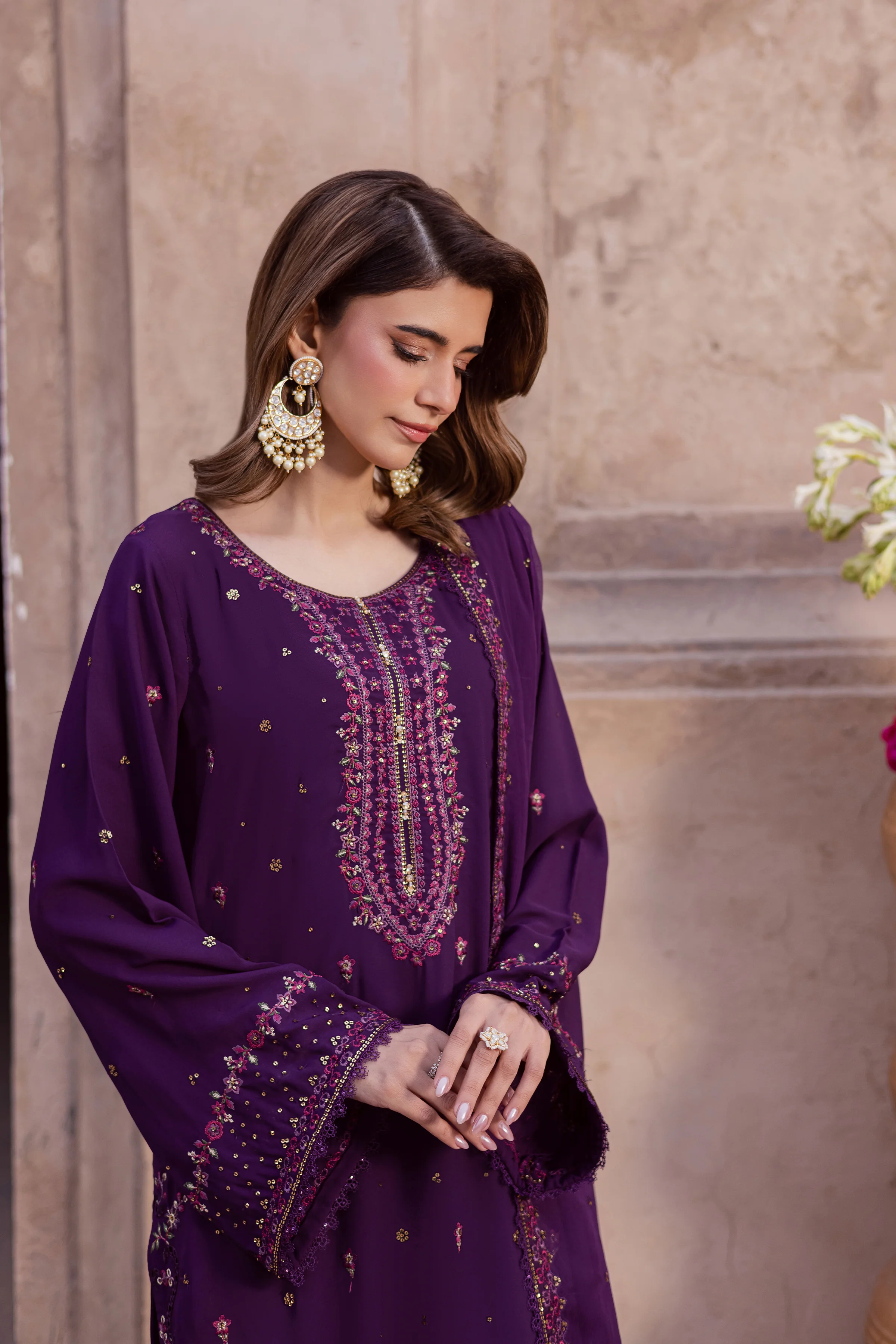 Leaam 3Pc - Festive Luxe Pret - Image 5