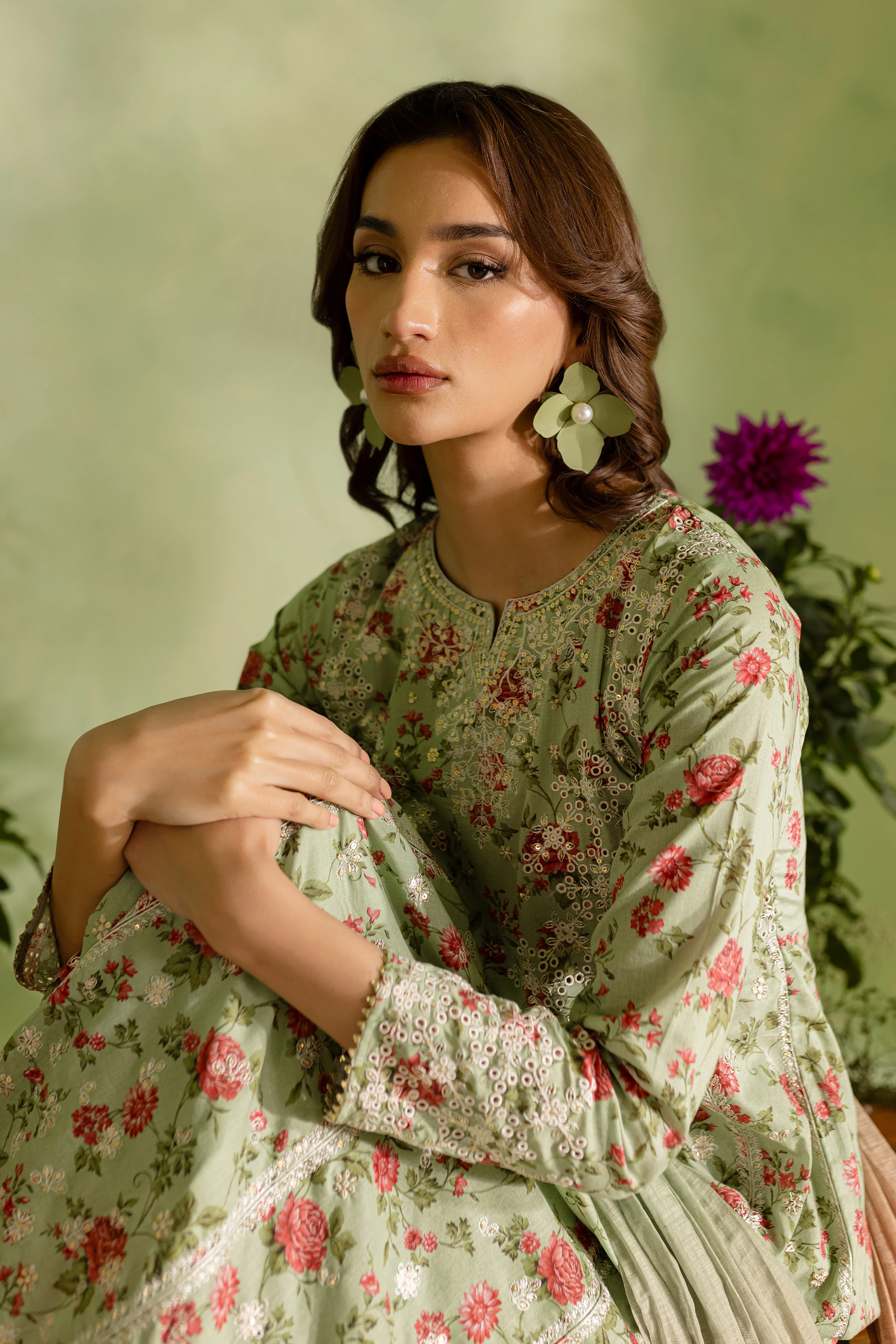 Legacy 3Pc - Printed Lawn Dress - Image 5