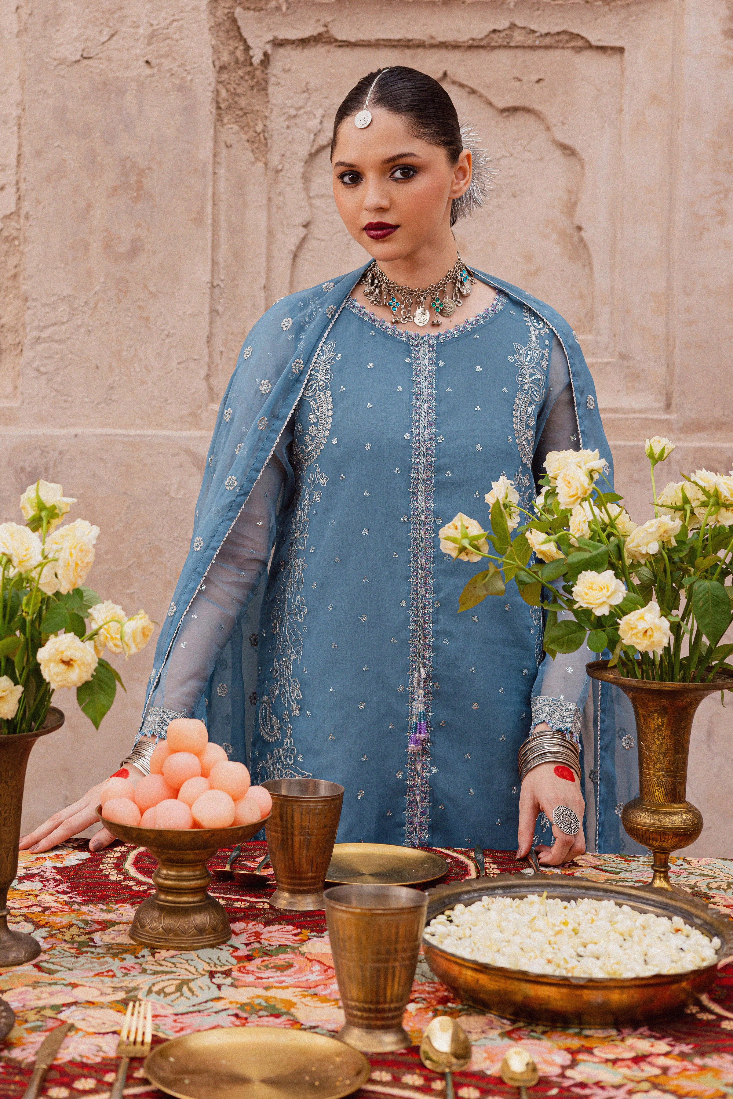Liyana Lapis 3Pc - Festive Luxe Pret - Image 3
