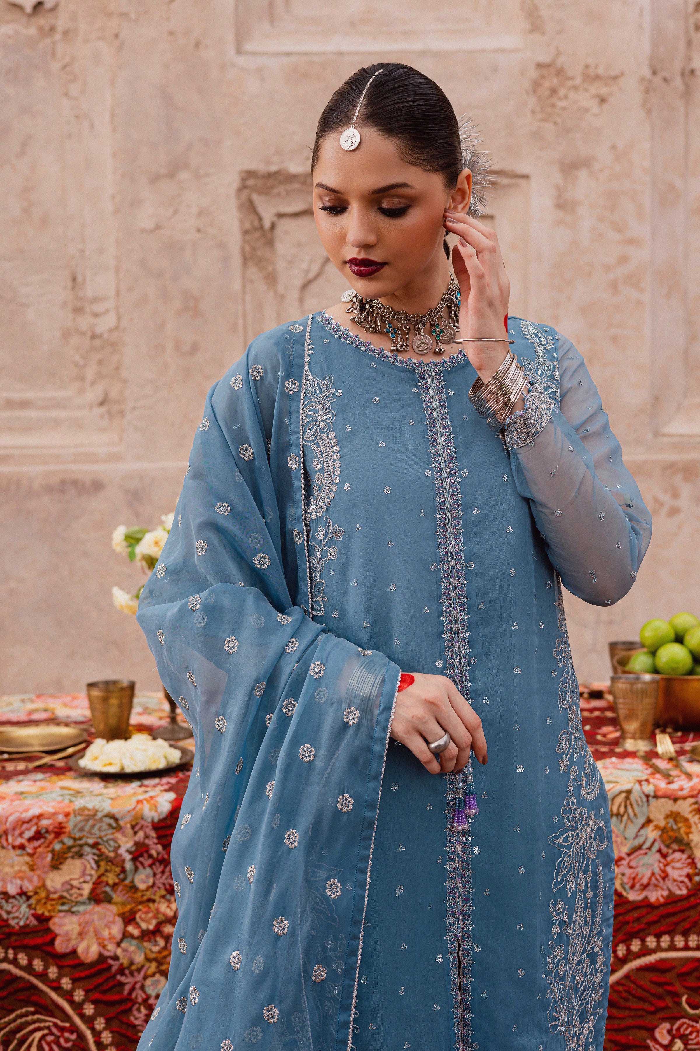 Liyana Lapis 3Pc - Festive Luxe Pret - Image 6