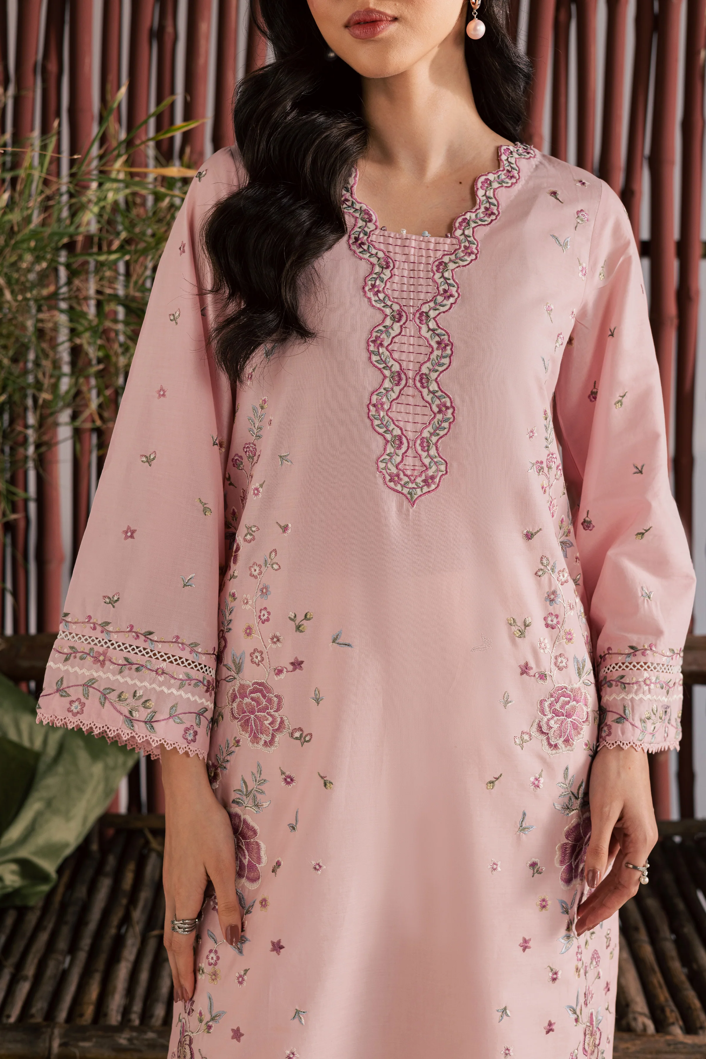 Mallow 2Pc - Embroidered Lawn Dress - Image 3
