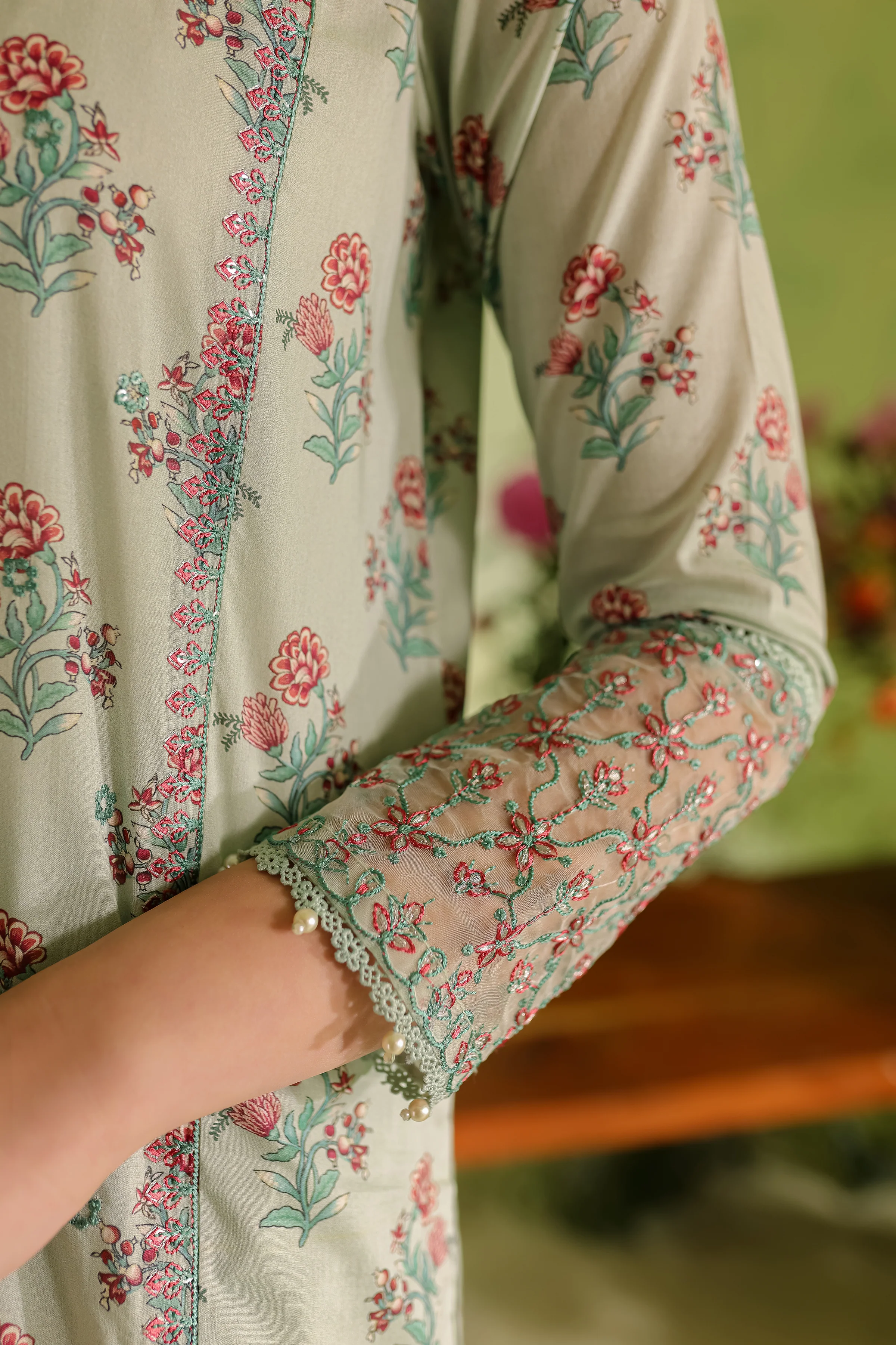Marcel  3Pc - Printed Lawn Dress - Image 7