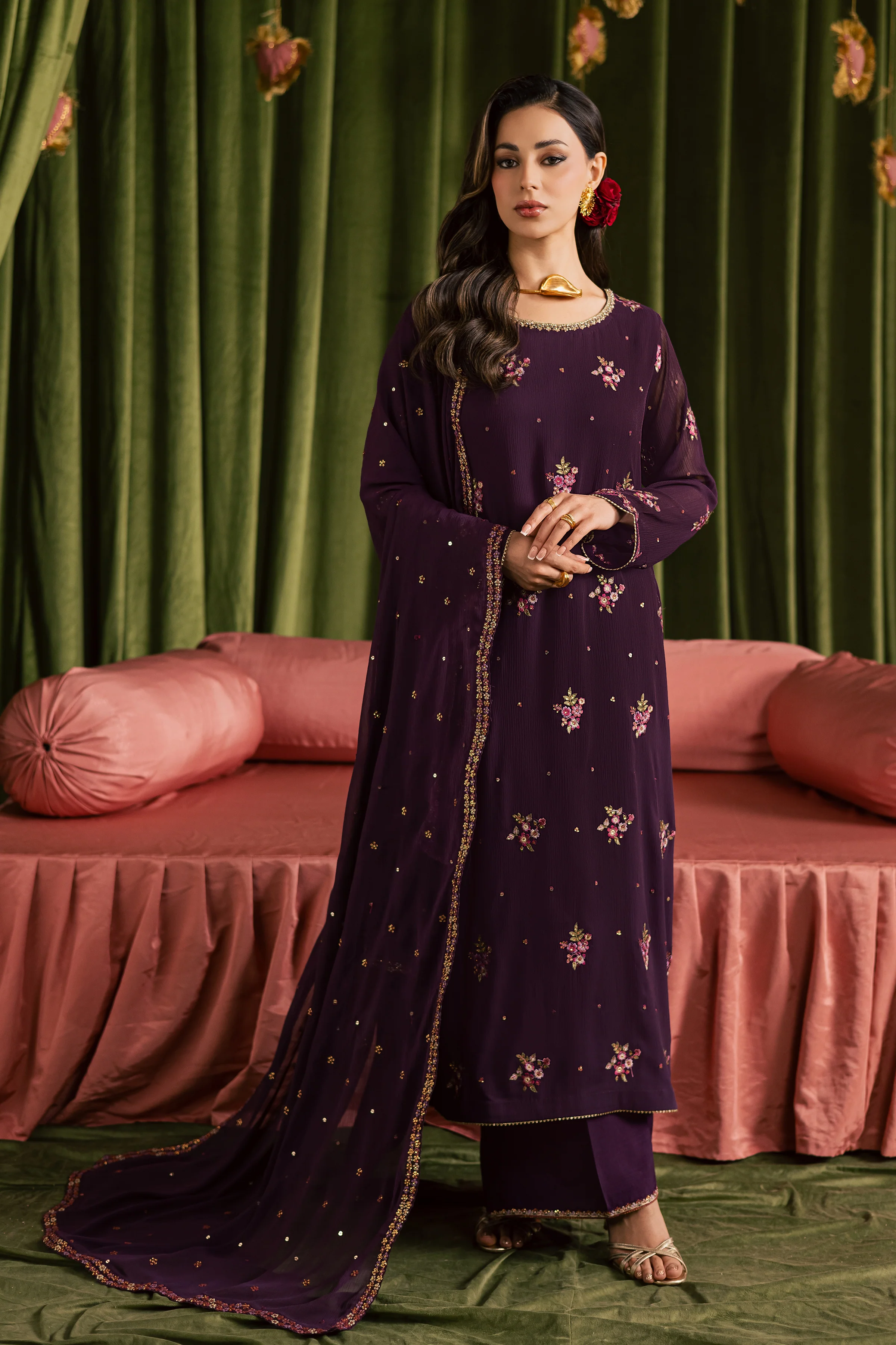 Maya 3Pc - Festive Luxe Pret - Image 7