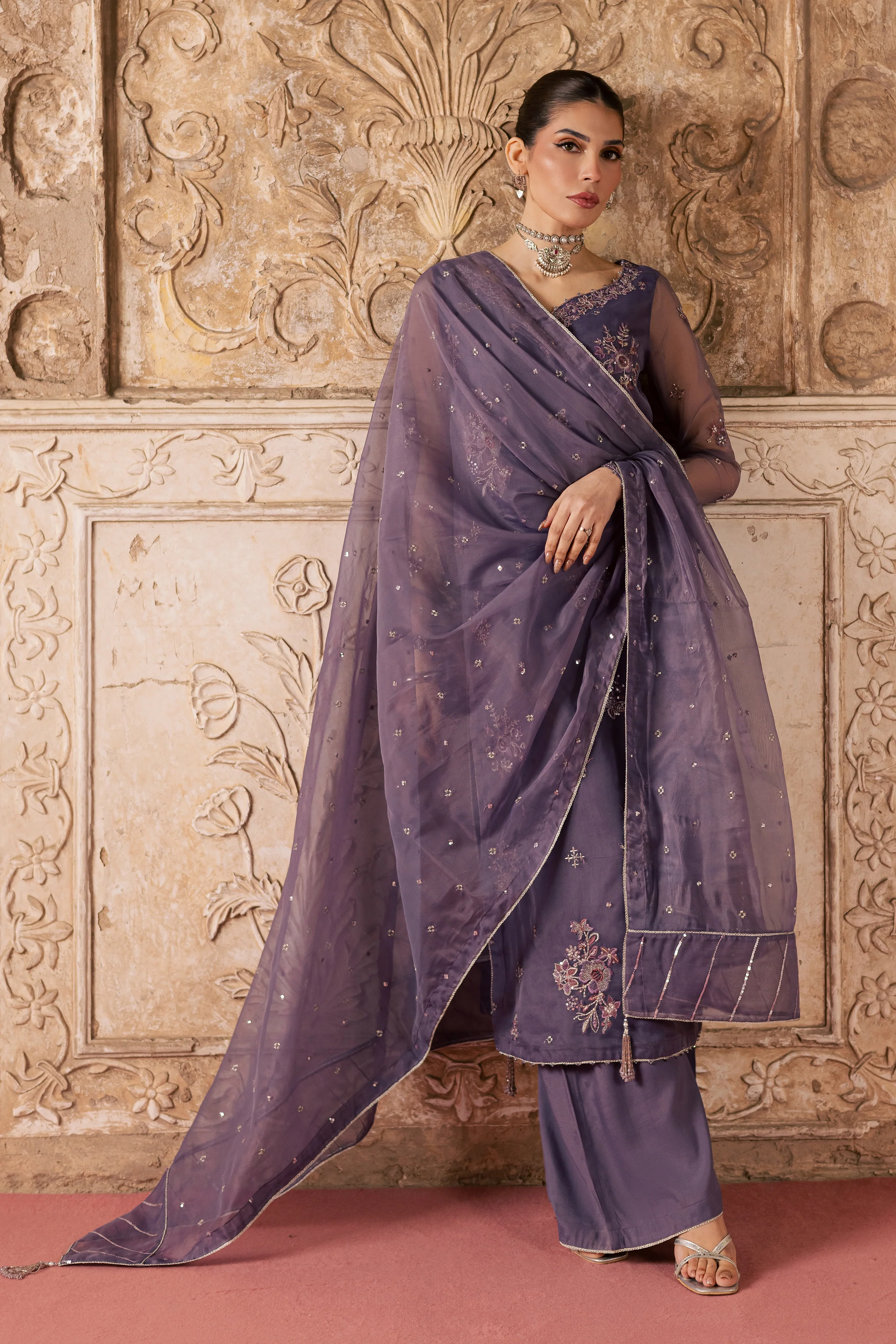 Meesha 3Pc - Festive Luxe Pret - Image 4