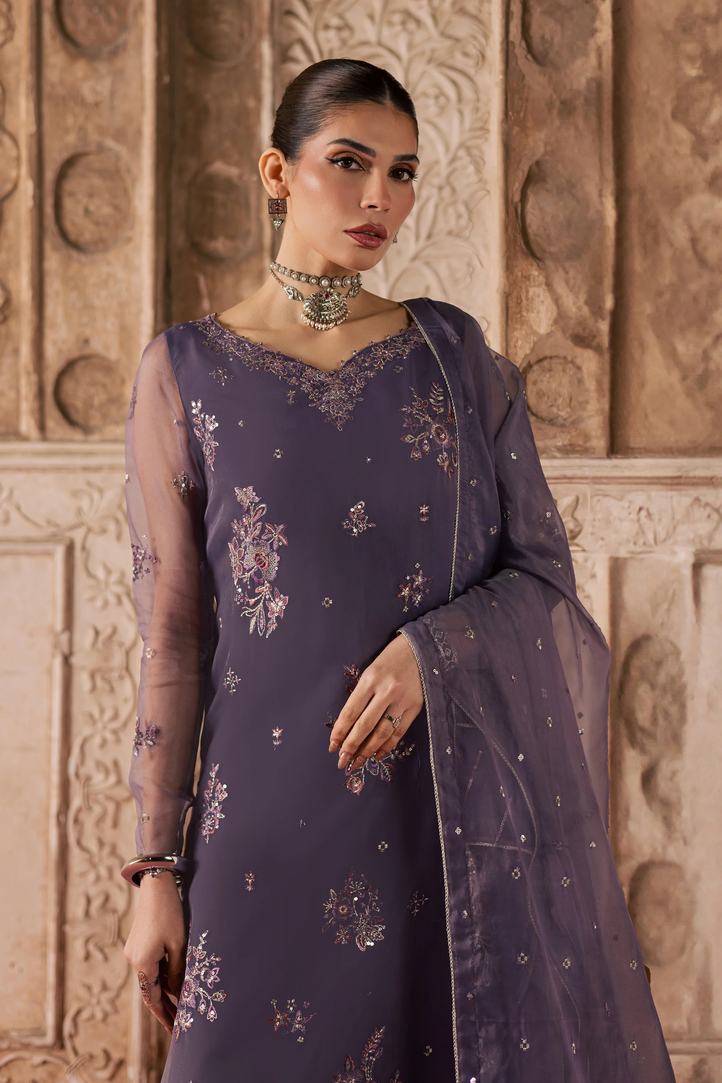 Meesha 3Pc - Festive Luxe Pret - Image 5