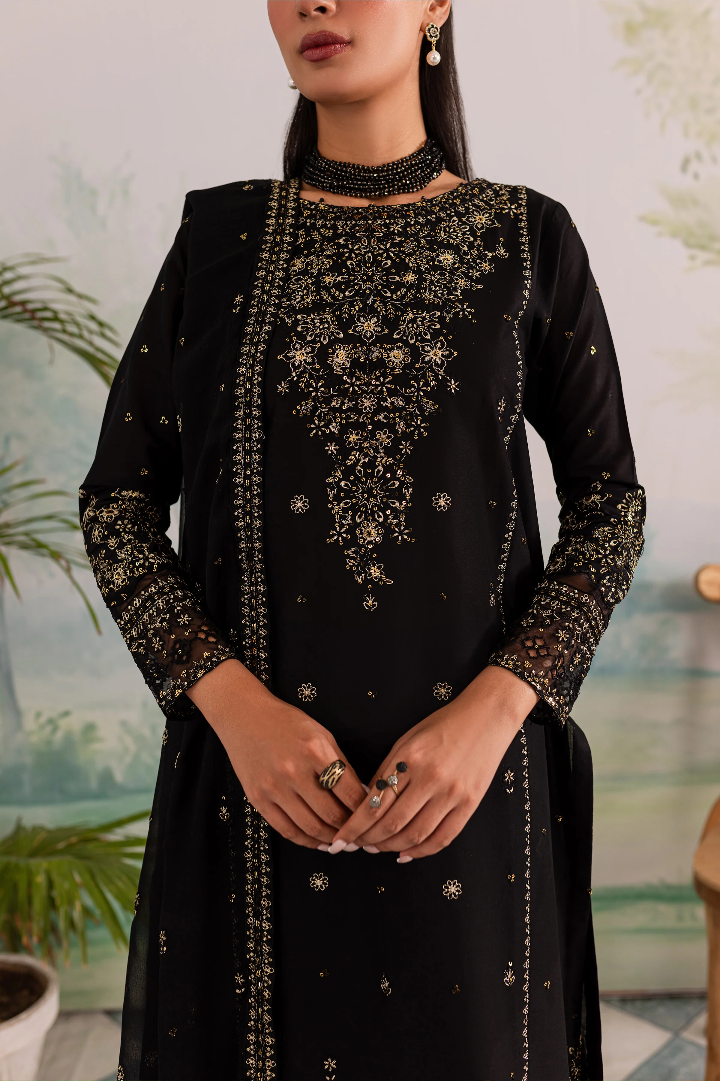 Navya 3Pc - Embroidered Lawn Dress - Image 6