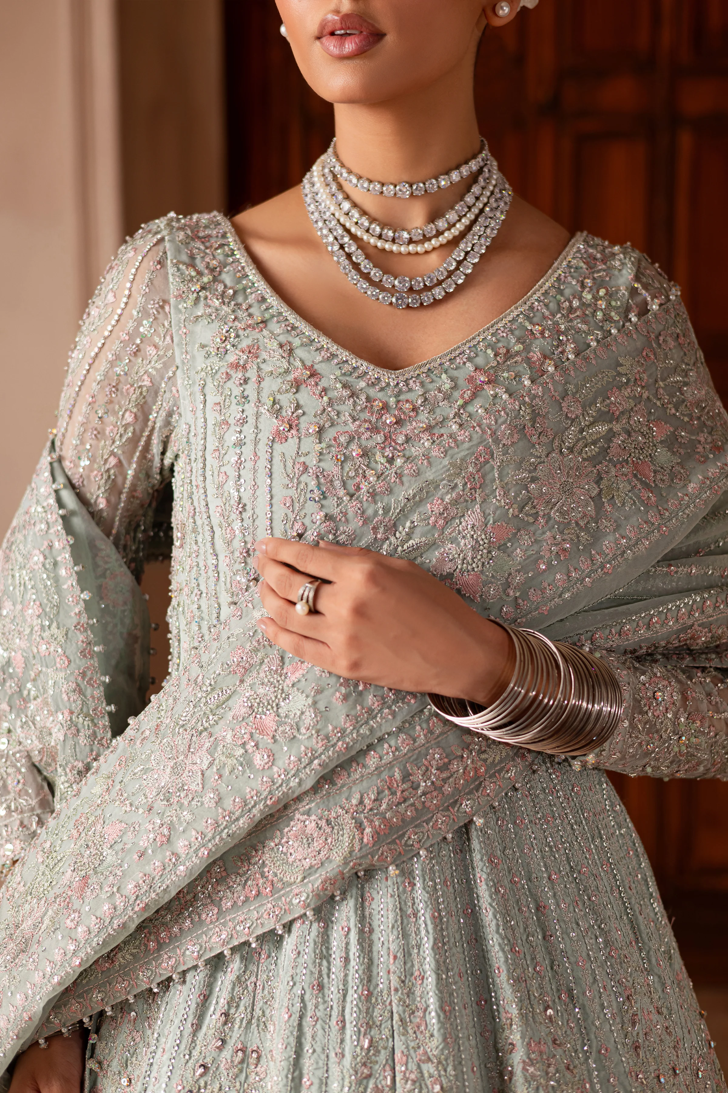Nile Sehra 4Pc - Bridal Dress - Image 7