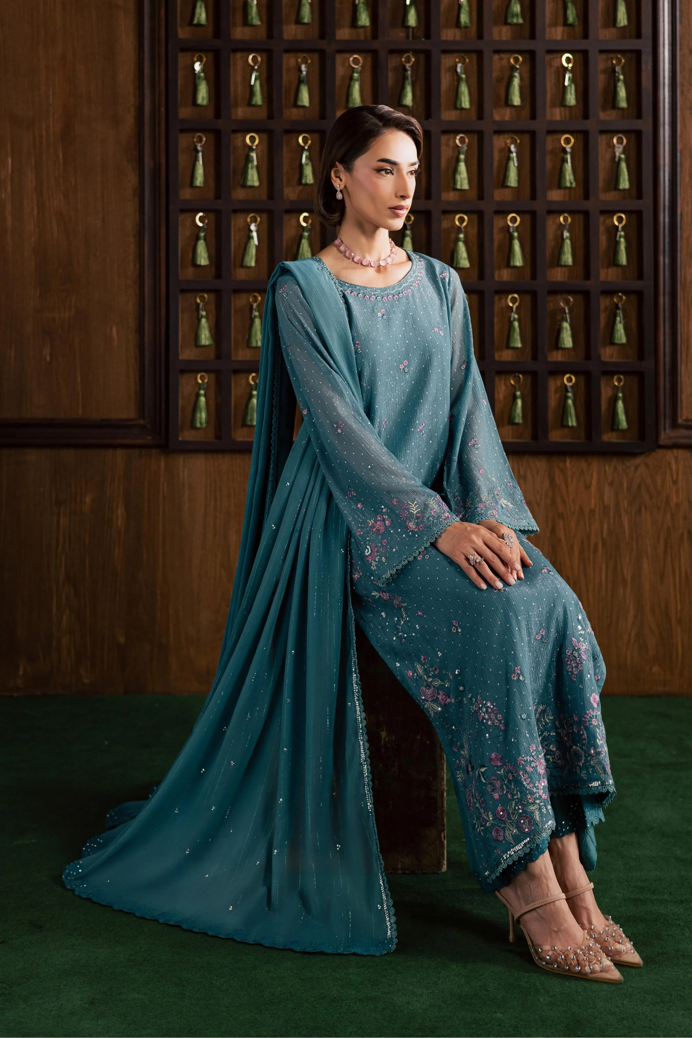 Noore 3Pc - Festive Luxury Formal - Image 11