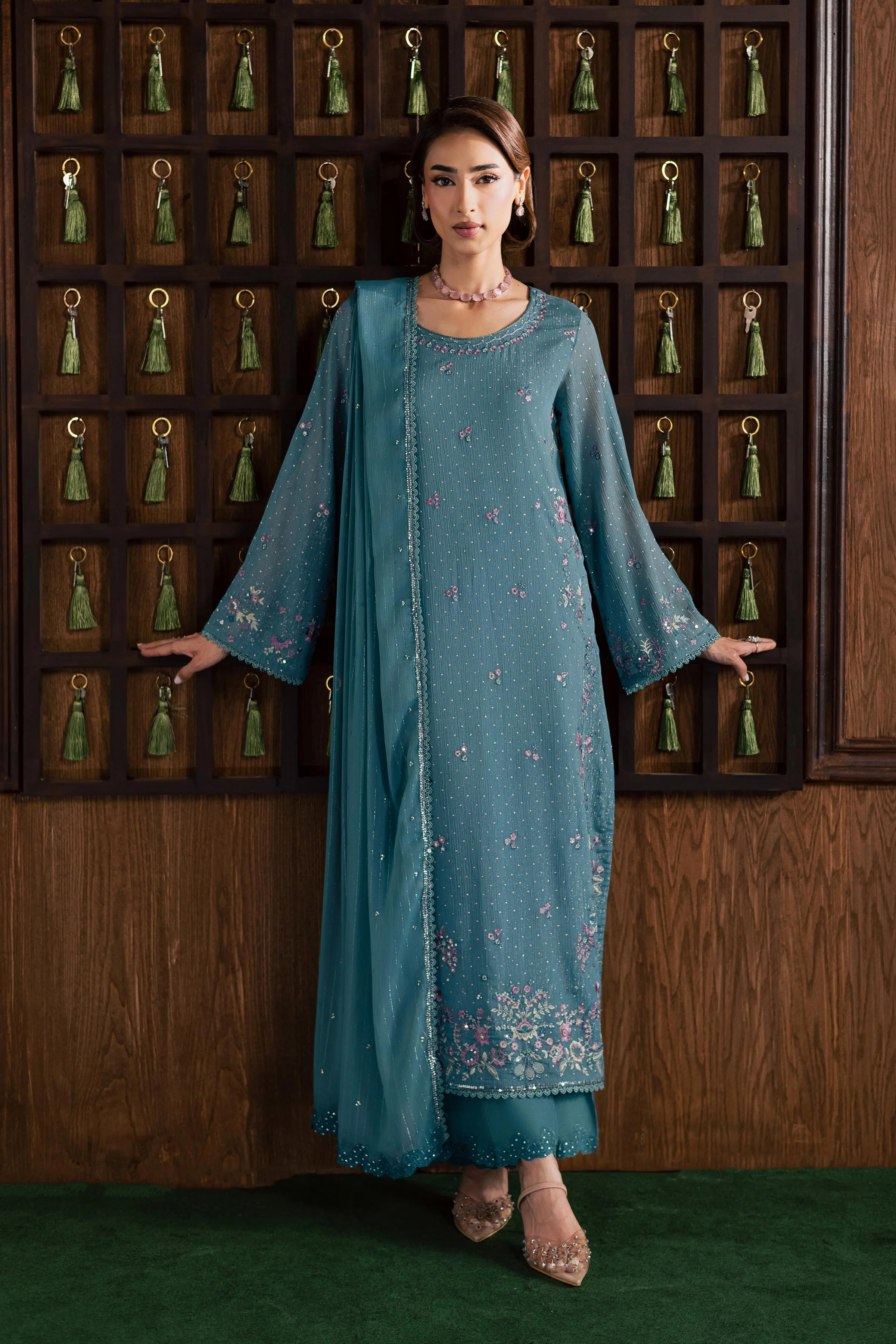 Noore 3Pc - Festive Luxury Formal - Image 4